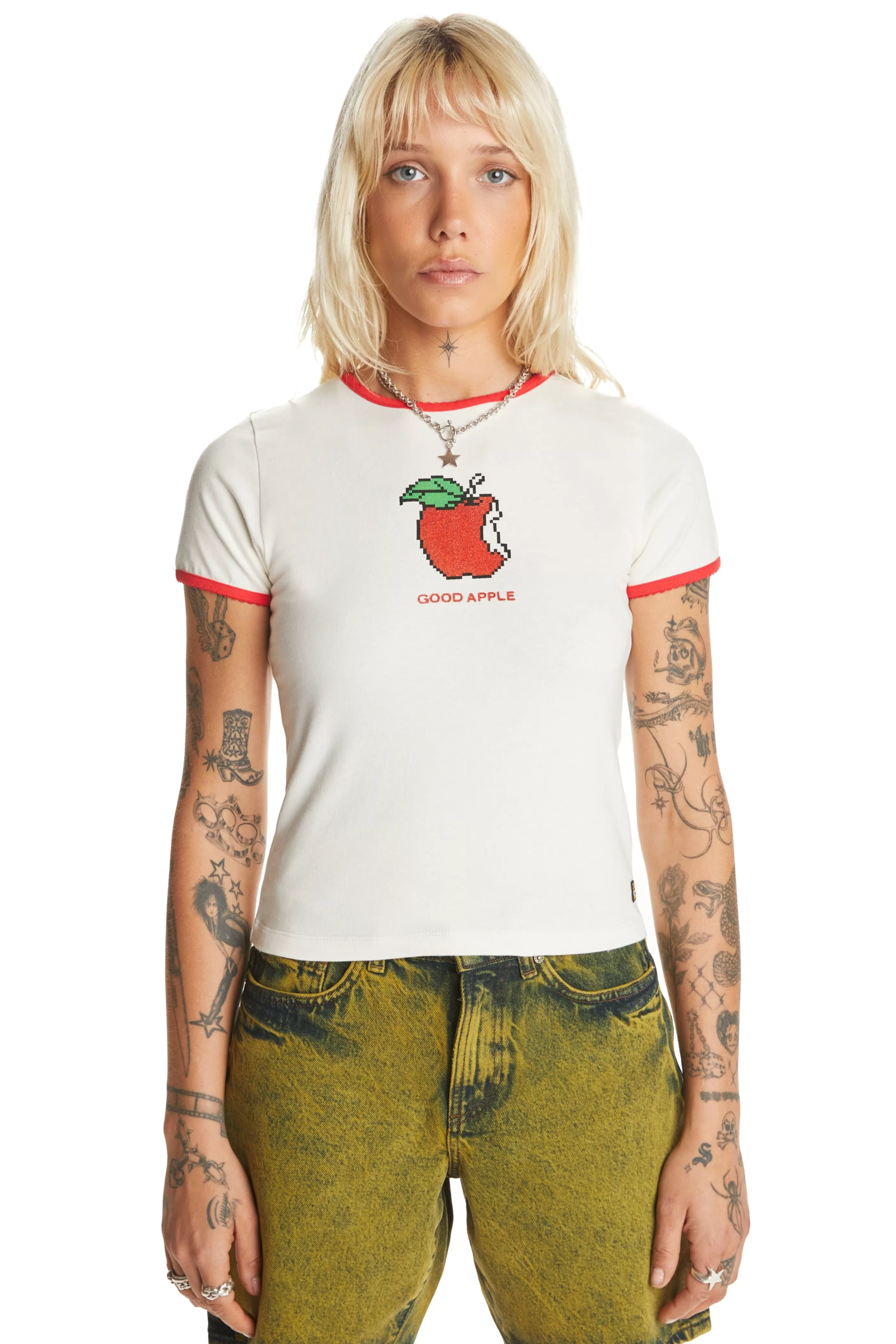 Teddy Fresh Apple A Day Tee Cream Shop