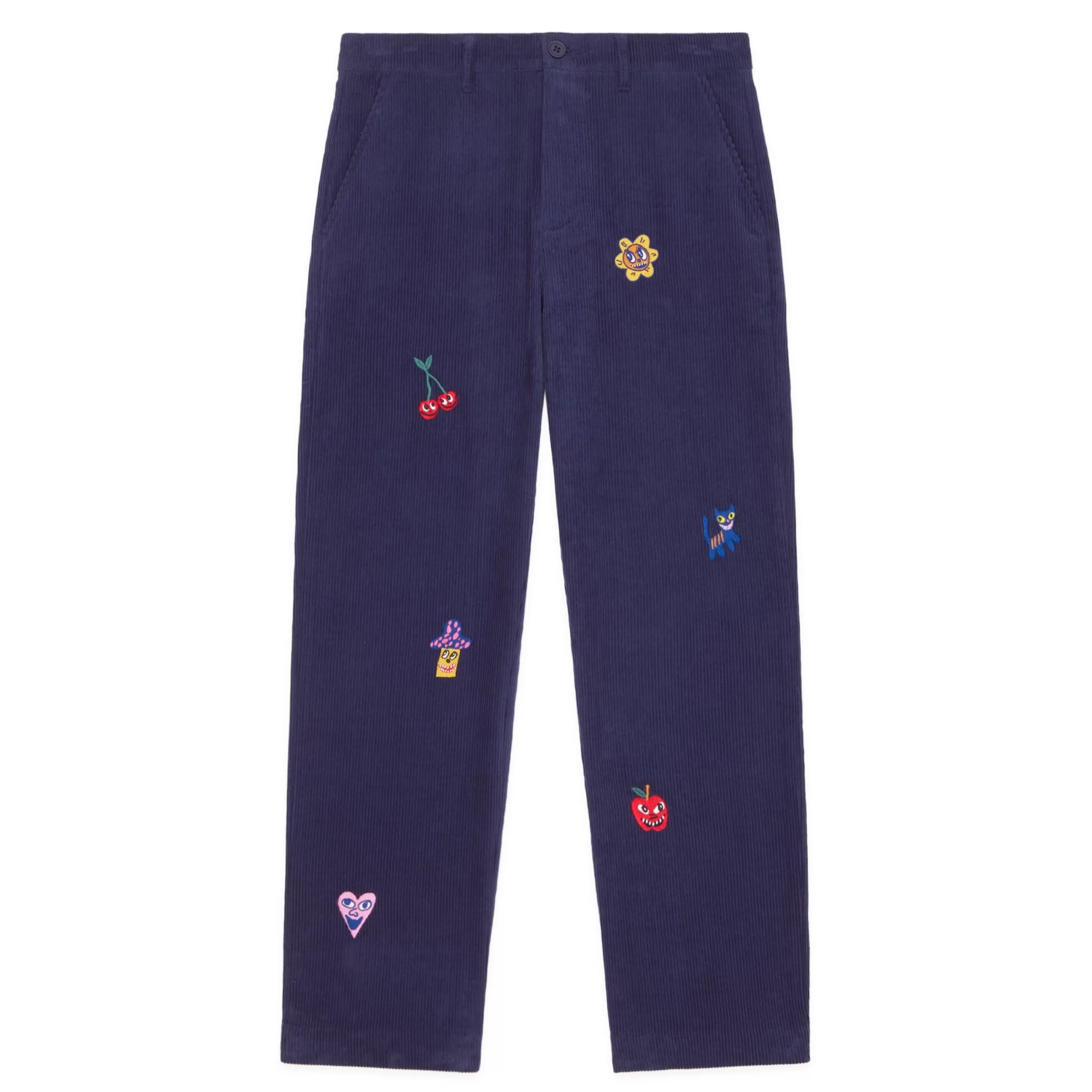 Teddy Fresh Applique Corduroy Pants Flash Sale