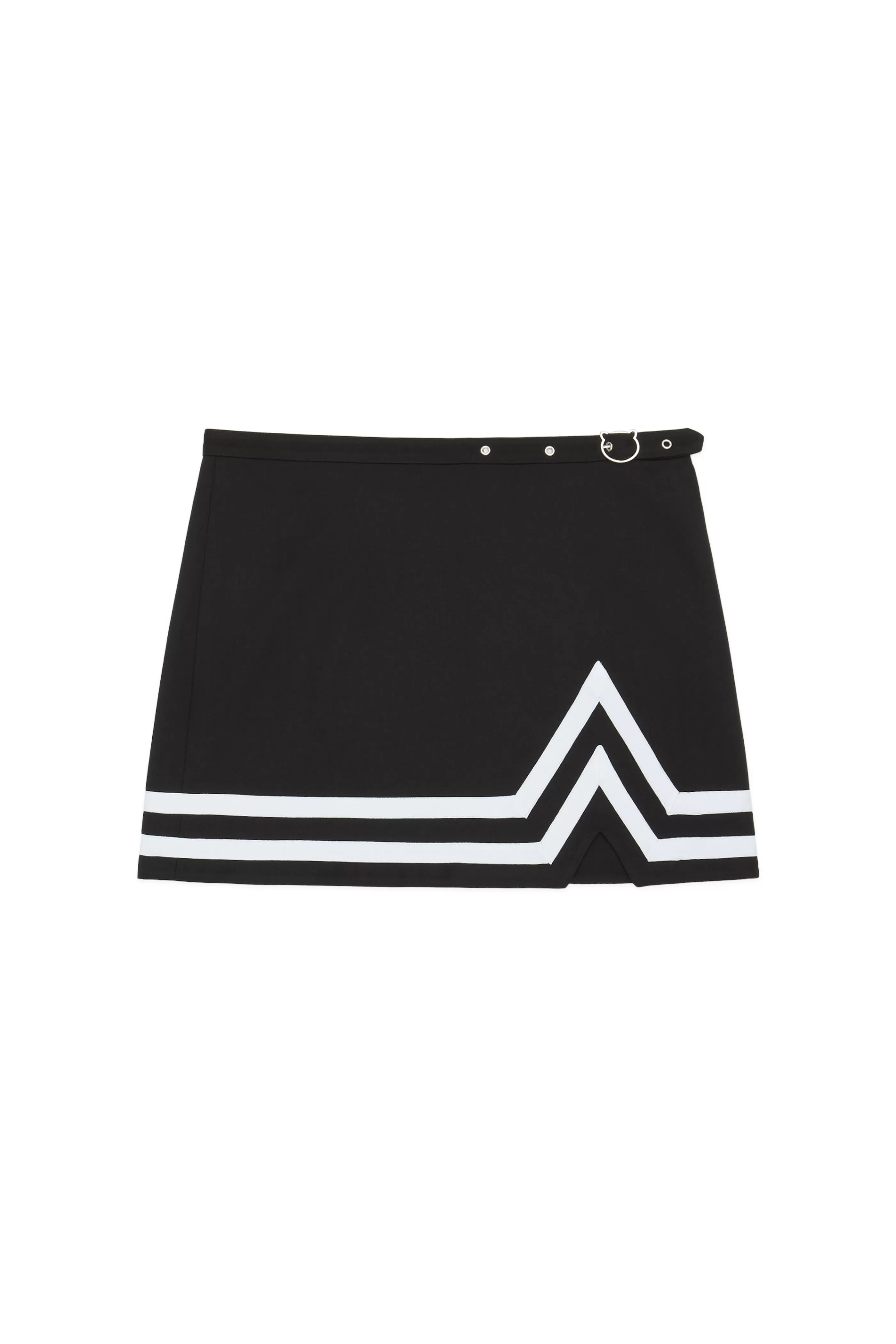 Teddy Fresh Bear Buckle Cheer Skirt Black Cheap