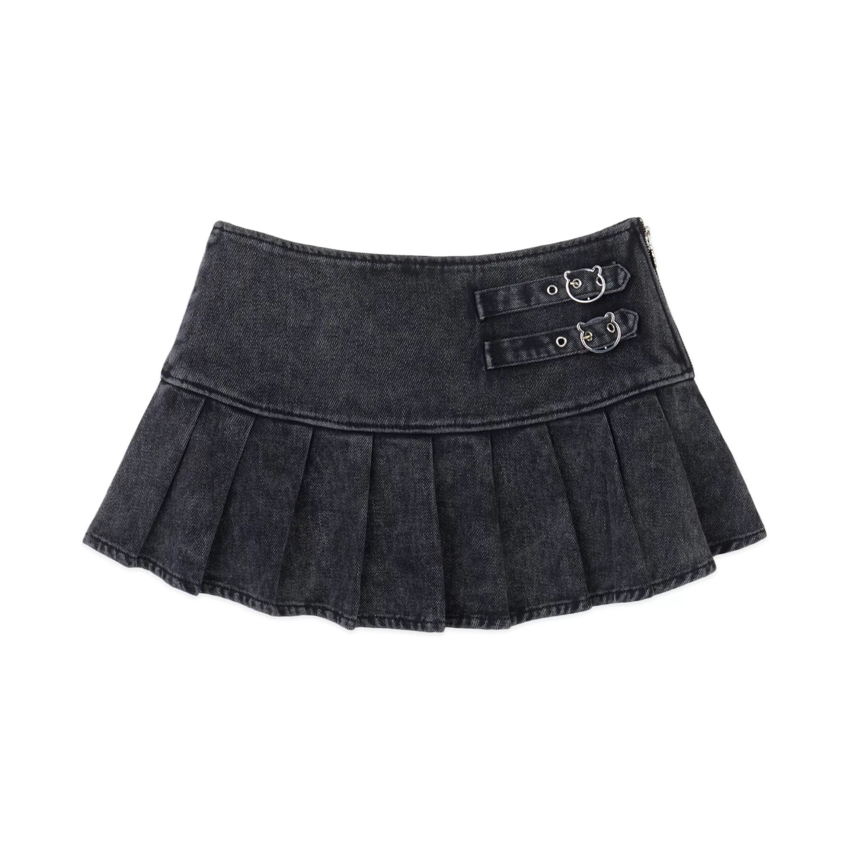 Teddy Fresh Bear Buckle Mini Skirt Hot