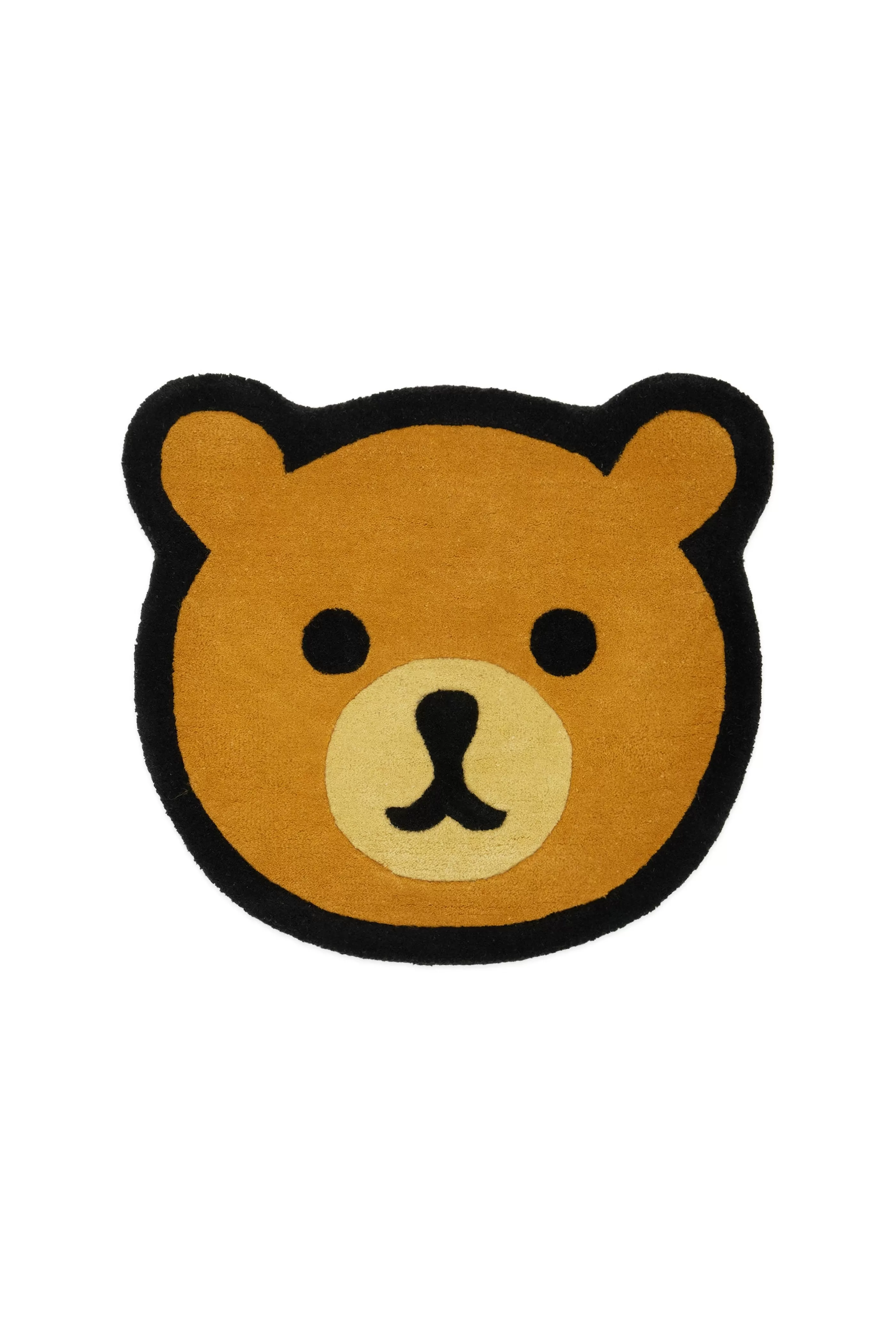 Teddy Fresh Bear Head Rug Multi New