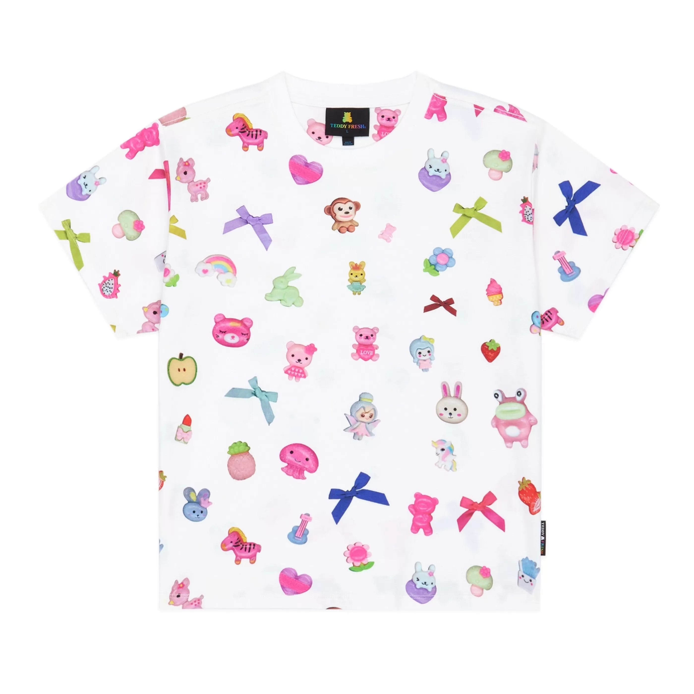 Teddy Fresh Bows u0026 Buttons Fitted Tee Discount