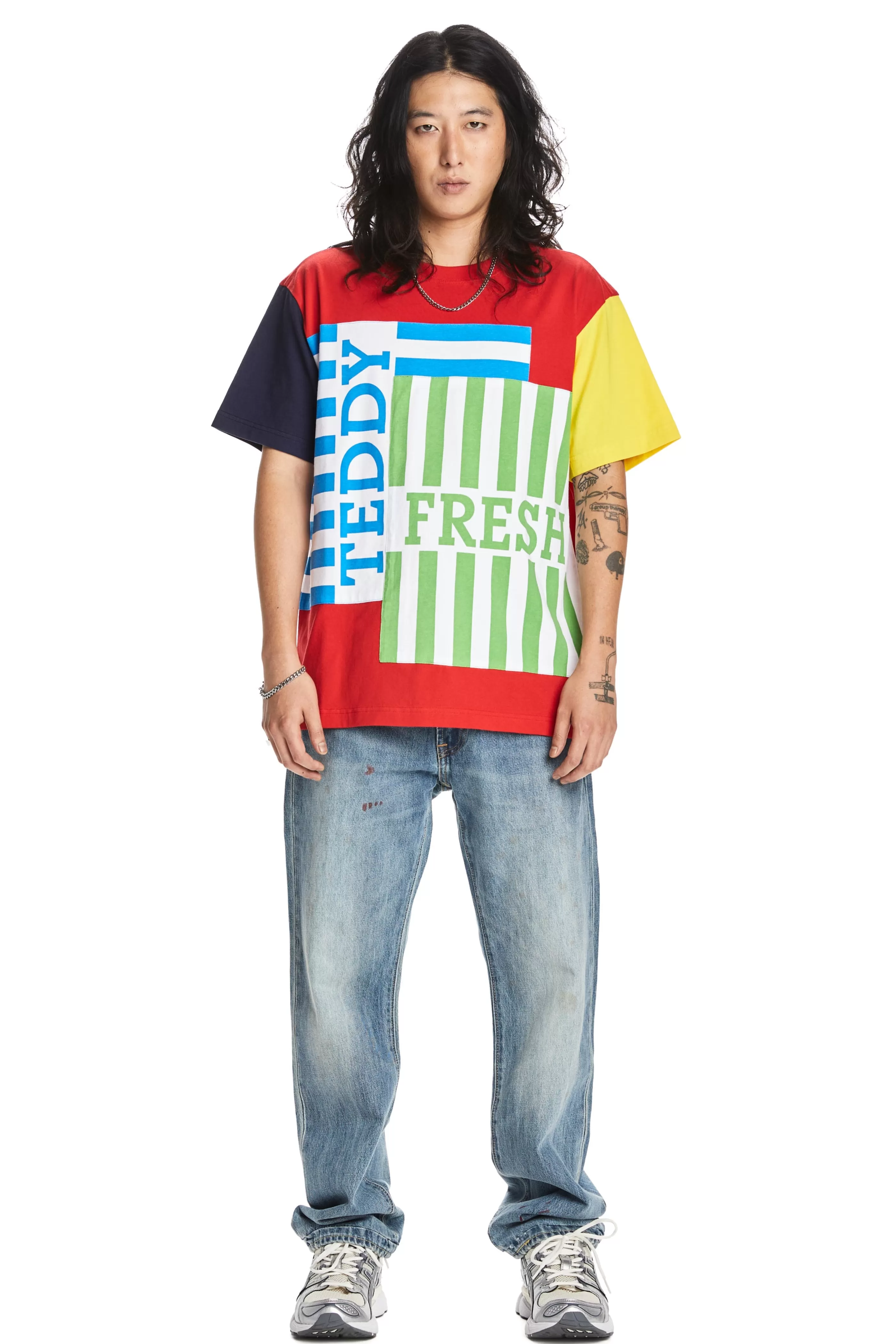 Teddy Fresh Box Paneled Tee Best Sale