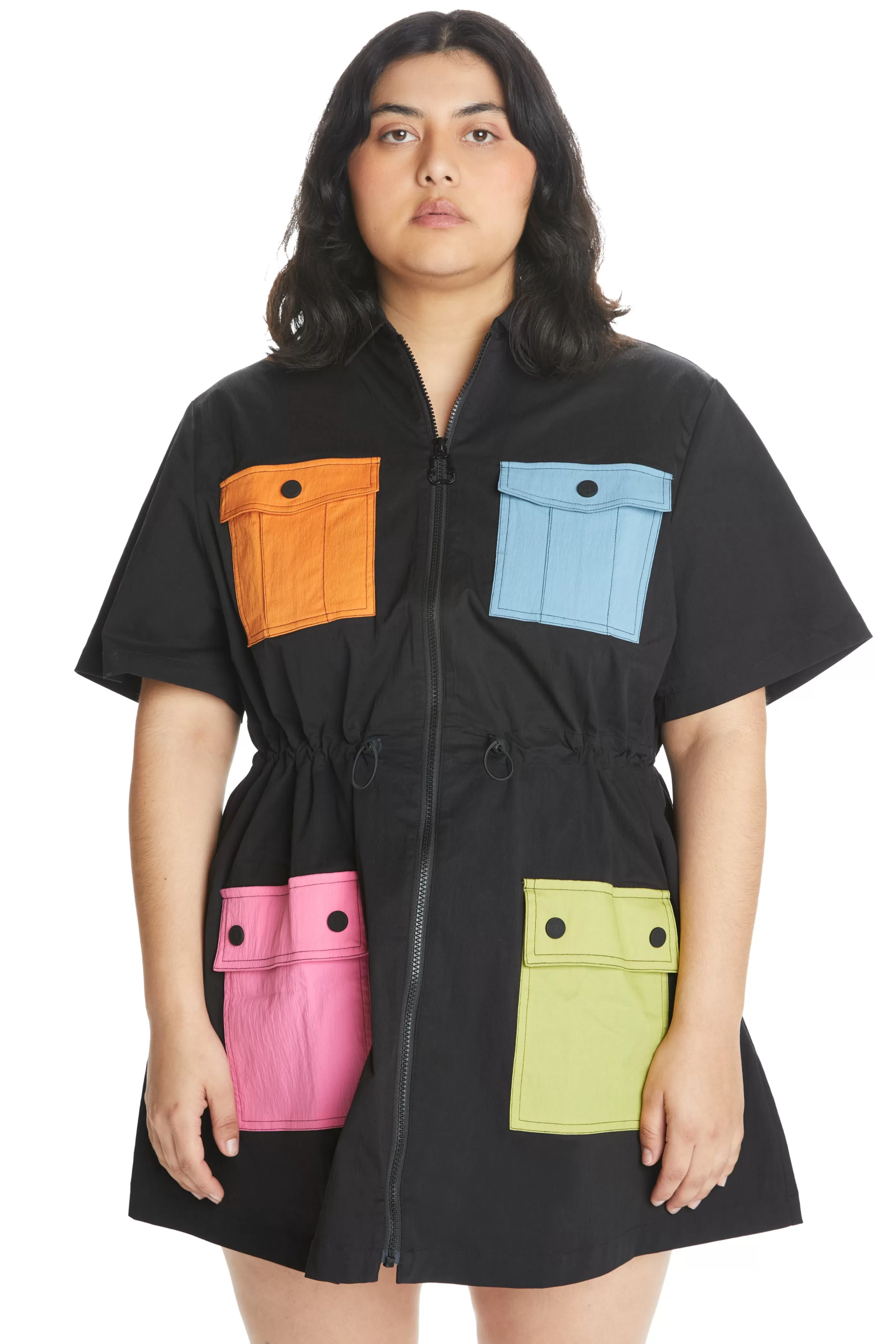 Teddy Fresh Cargo Techy Dress Black Sale