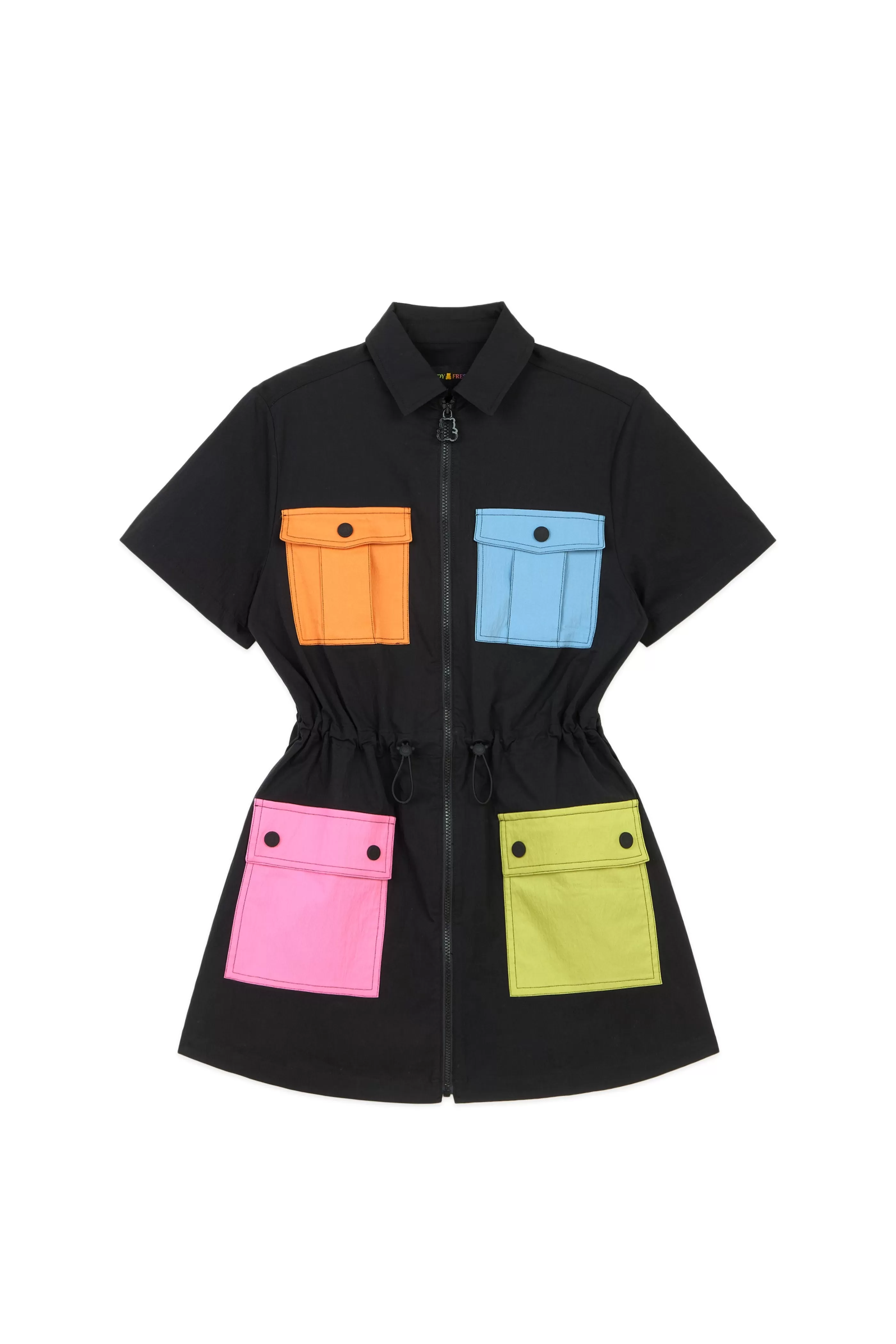 Teddy Fresh Cargo Techy Dress Black Sale