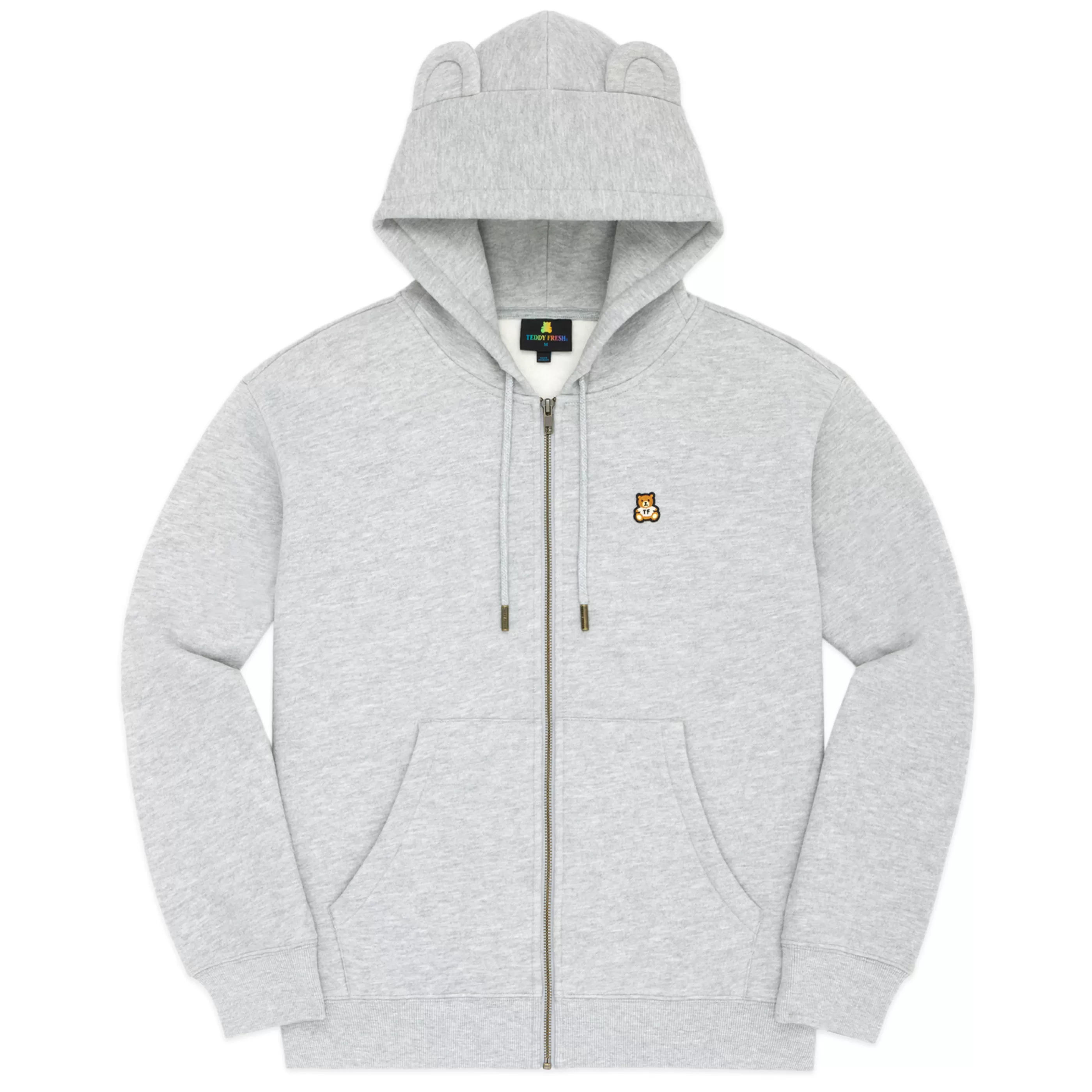 Teddy Fresh Classic Bear Ear Zip Hoodie Clearance