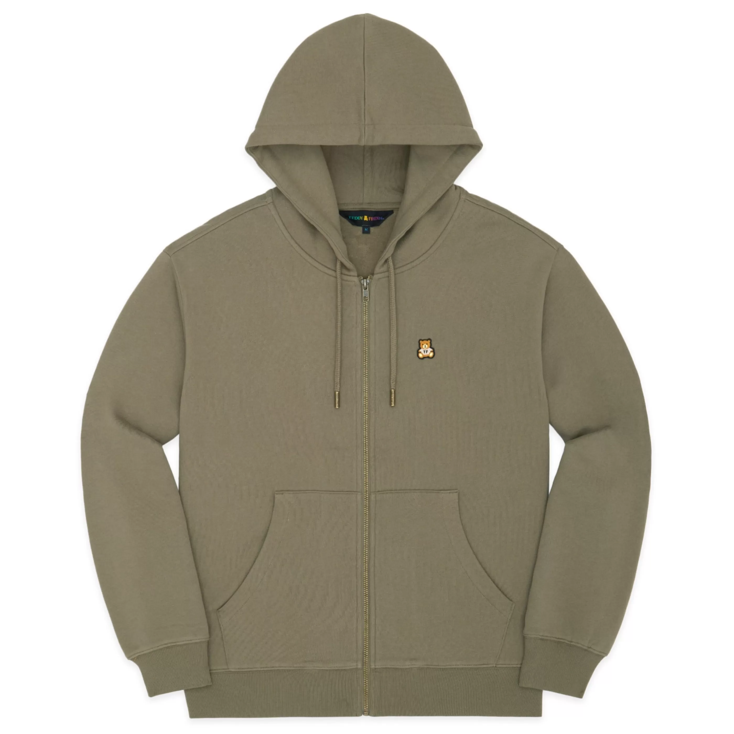 Teddy Fresh Classic Zip Hoodie New