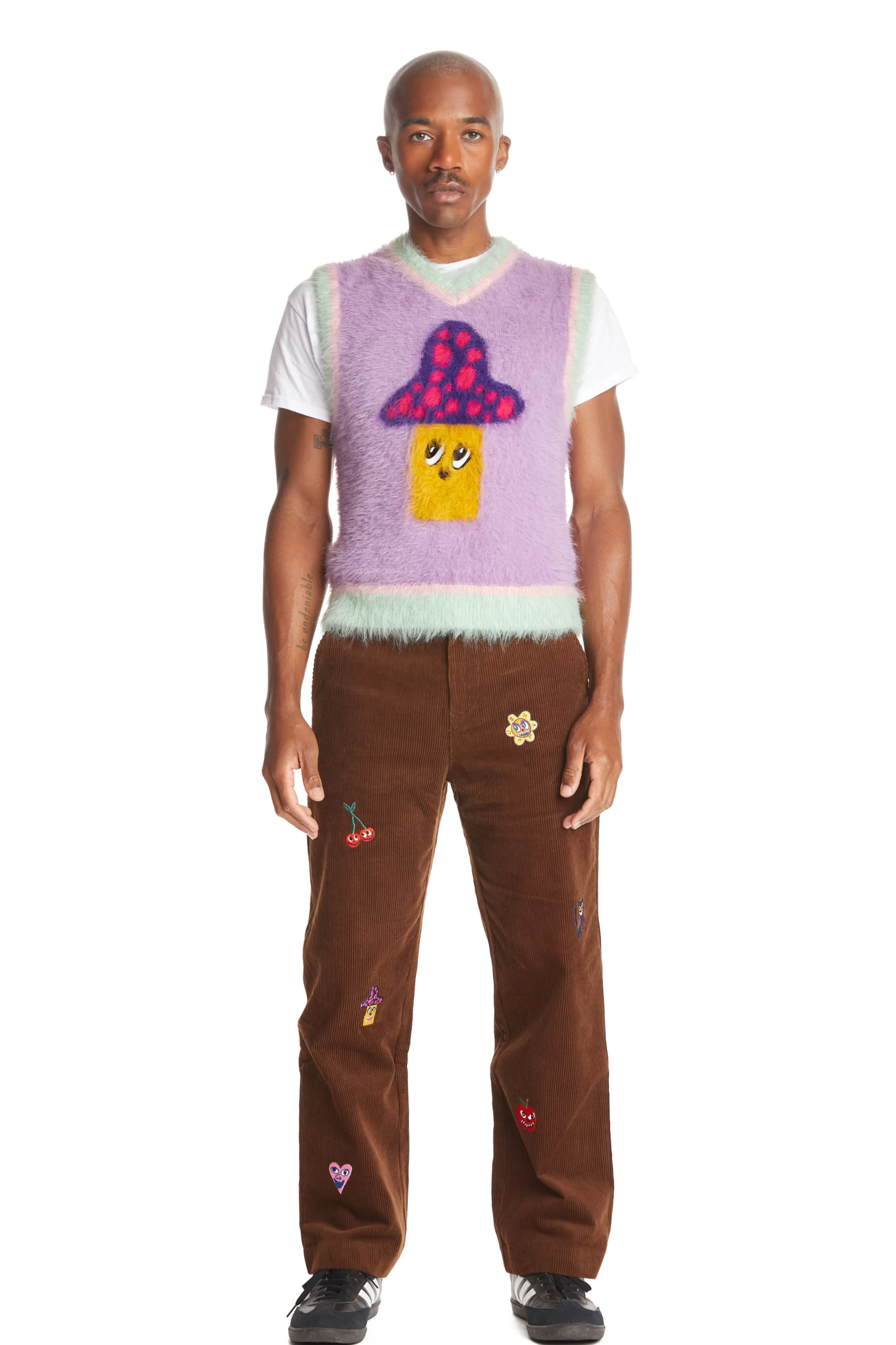 Teddy Fresh Fuzzy Character Vest Purple Multi Cheap