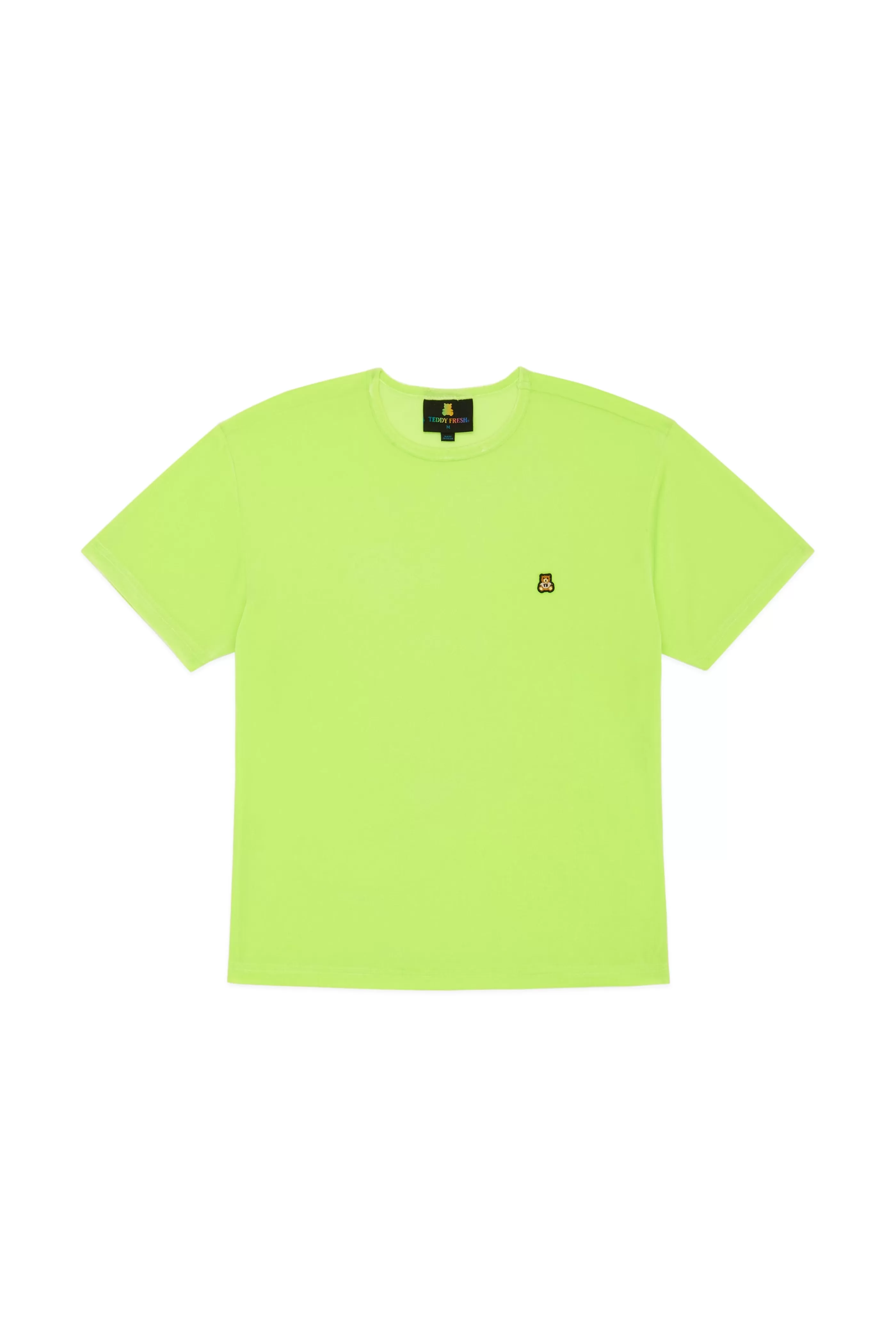 Teddy Fresh Highlighter Velour Top Green Outlet