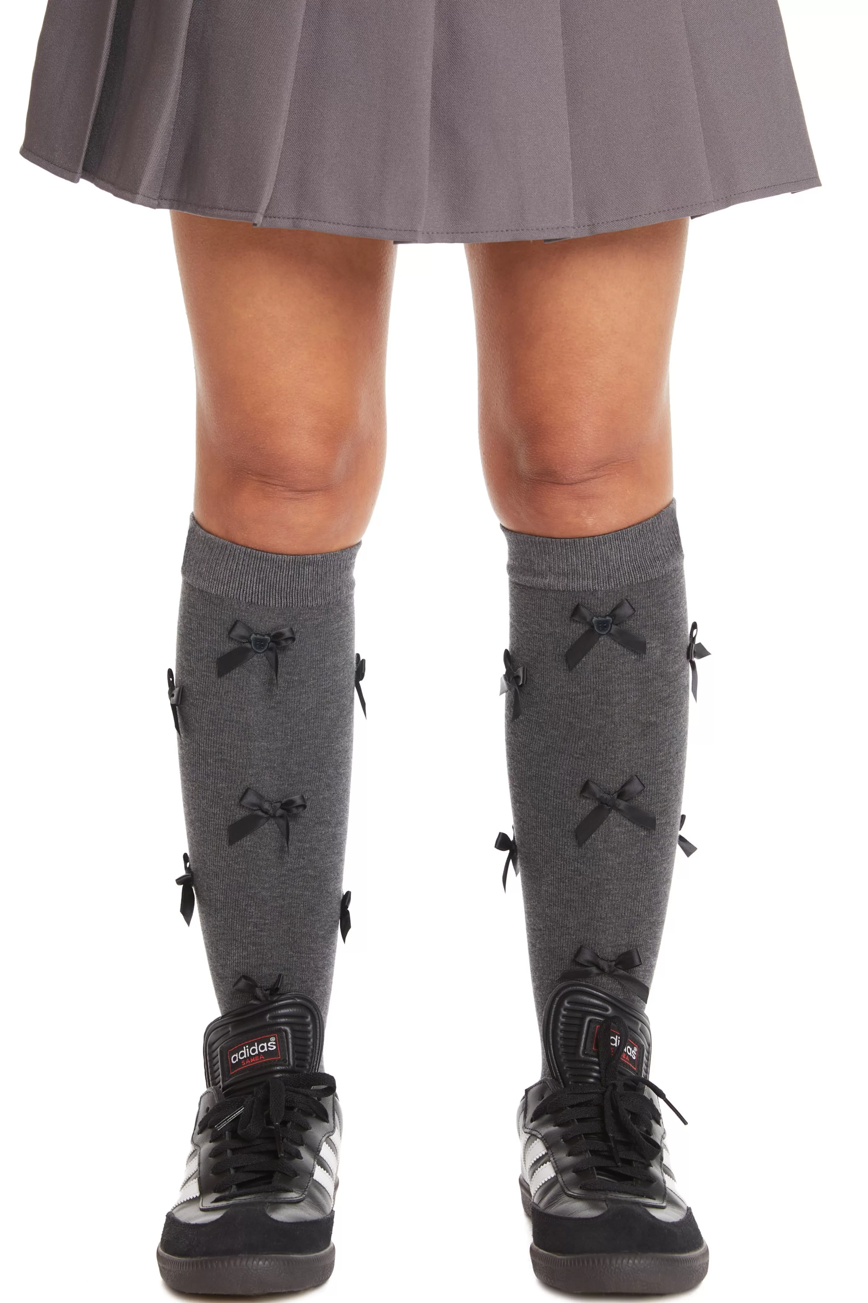 Teddy Fresh Knee High Bow Socks Flash Sale