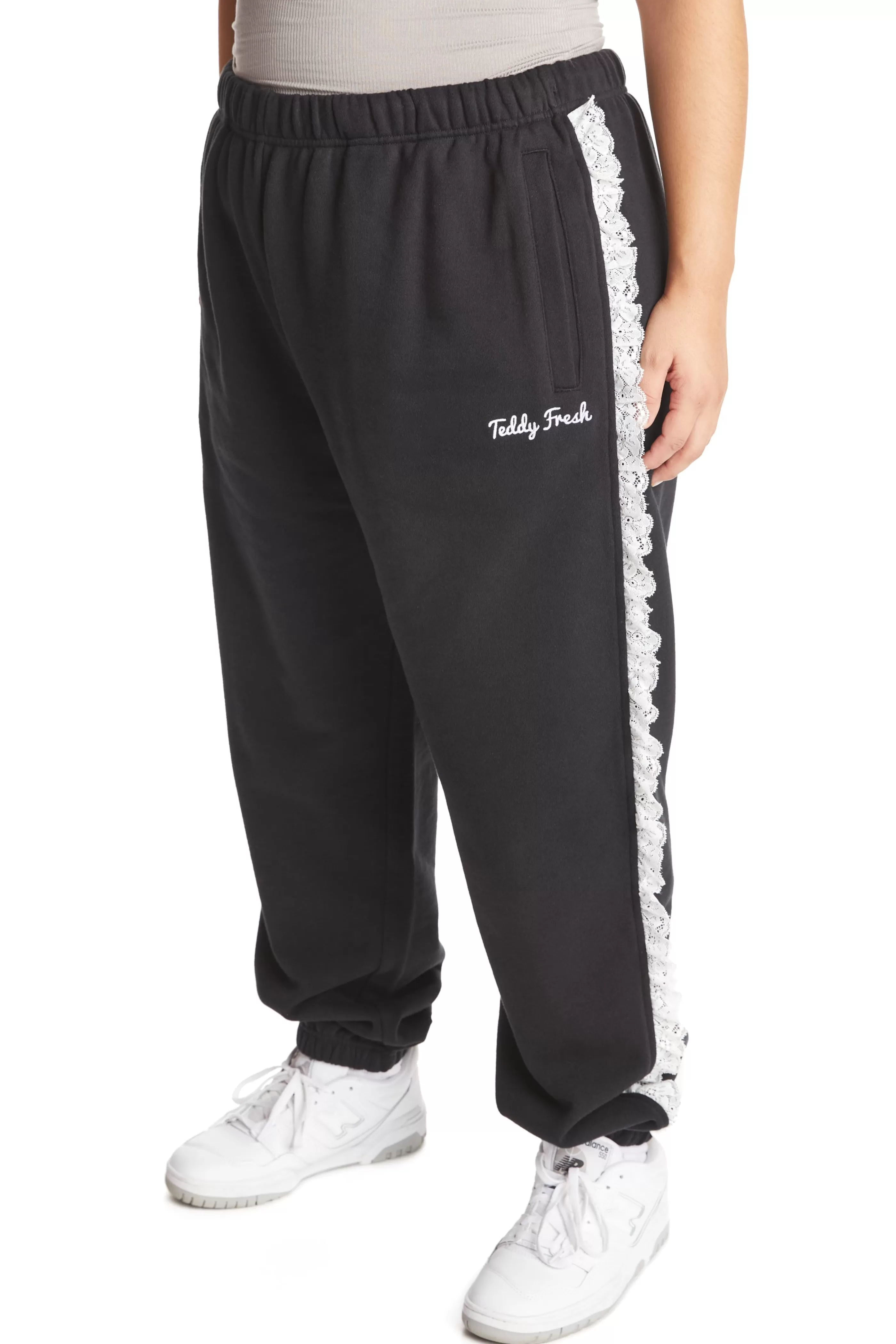 Teddy Fresh Lace Trim Sweatpants Online