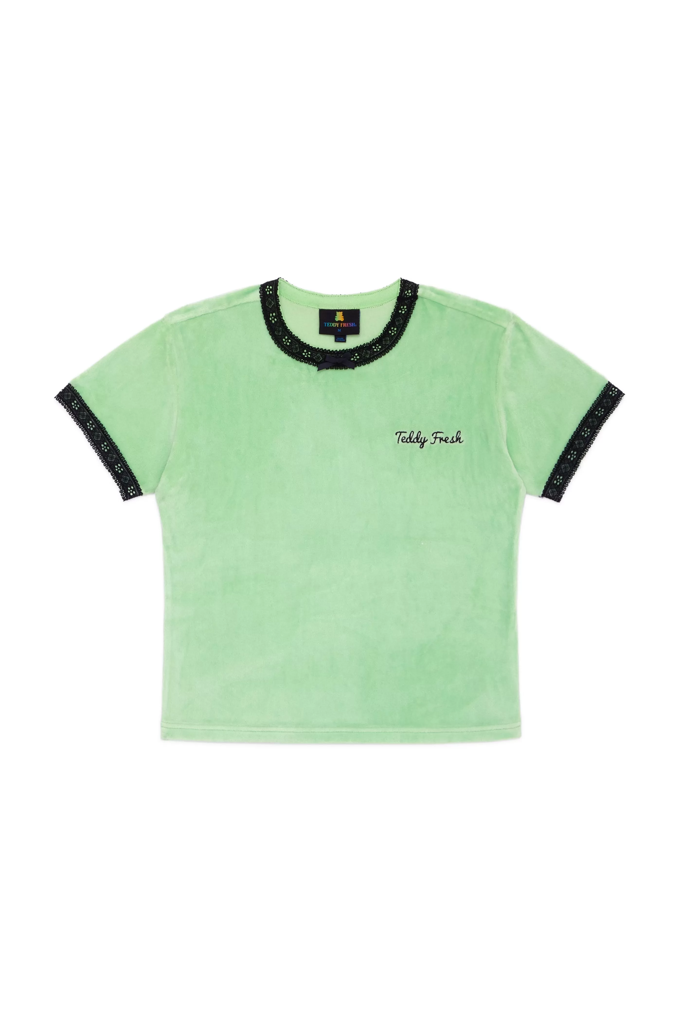 Teddy Fresh Velour Tee Mint Shop