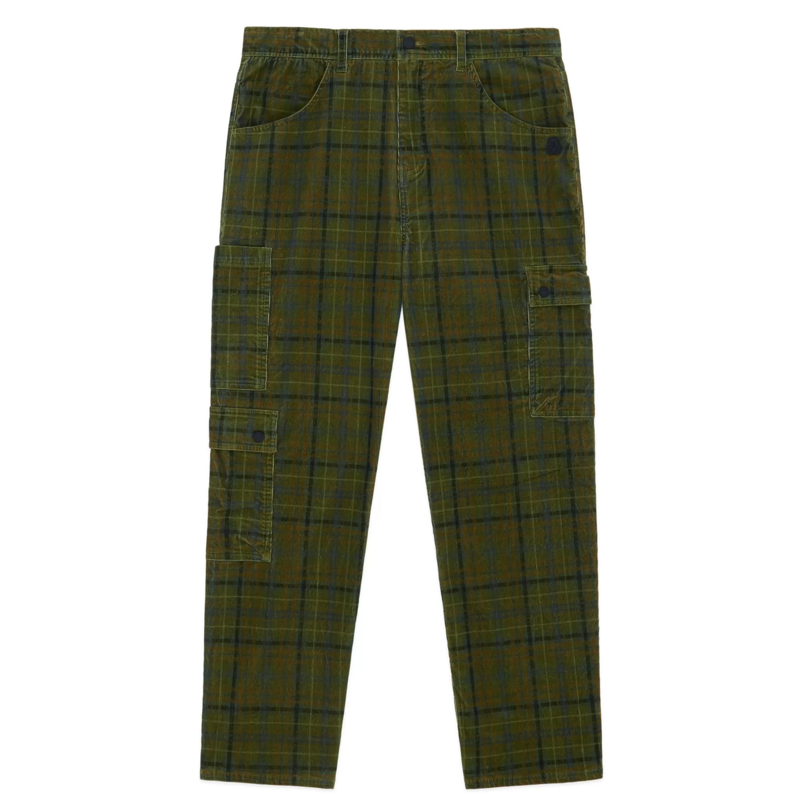 Teddy Fresh Plaid Corduroy Cargo Pants Hot