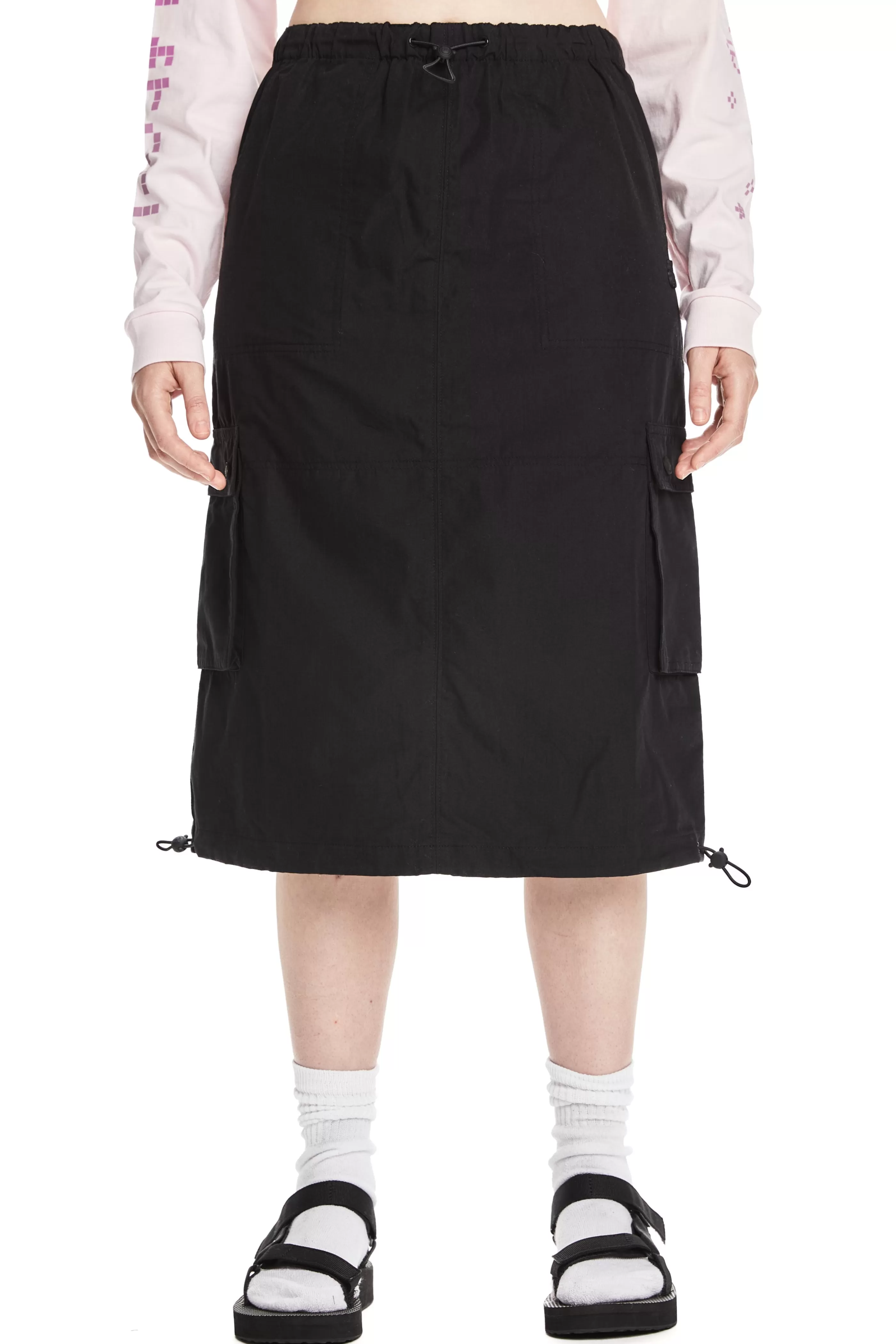 Teddy Fresh Poplin Parachute Skirt Cheap