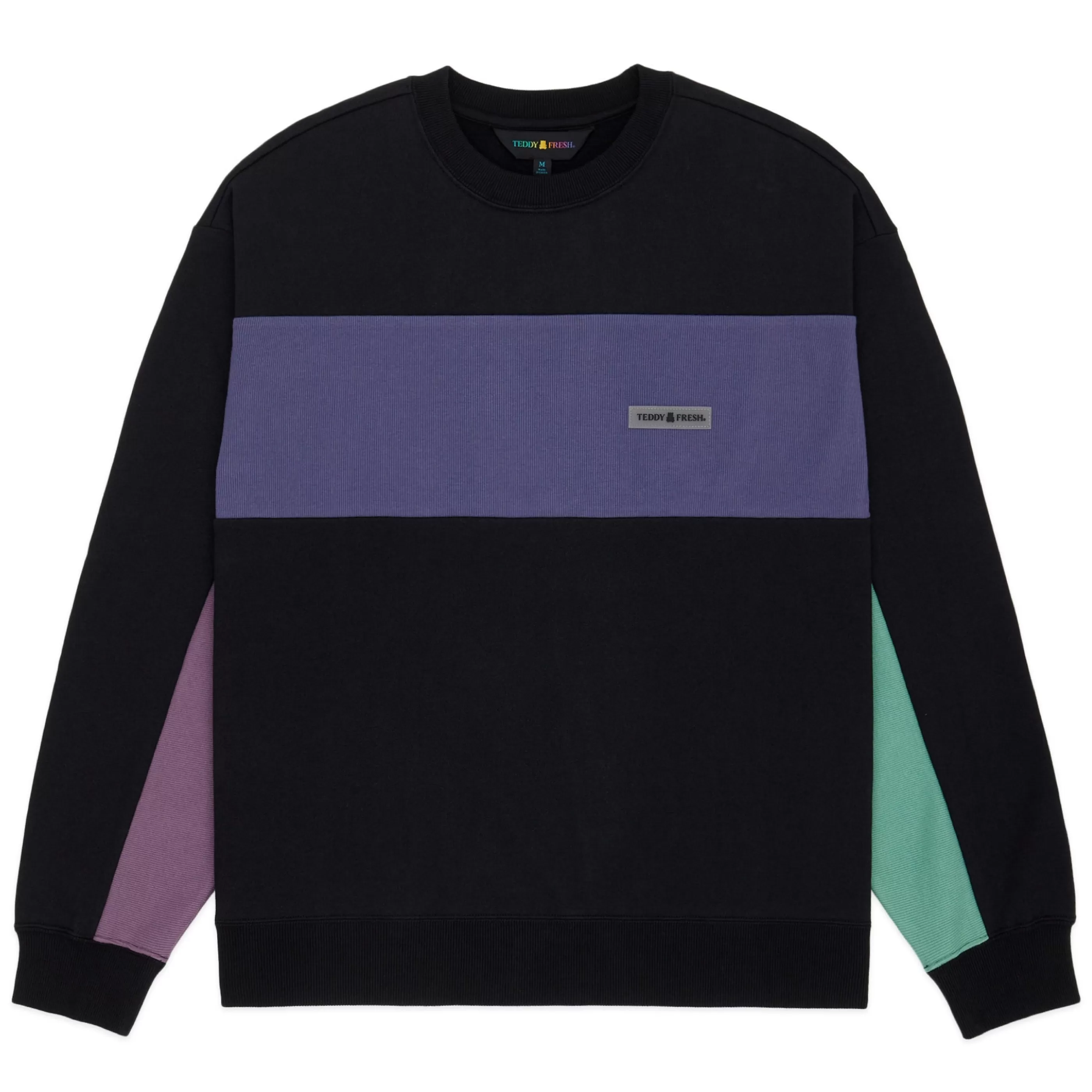 Teddy Fresh Rib Block Crewneck Online