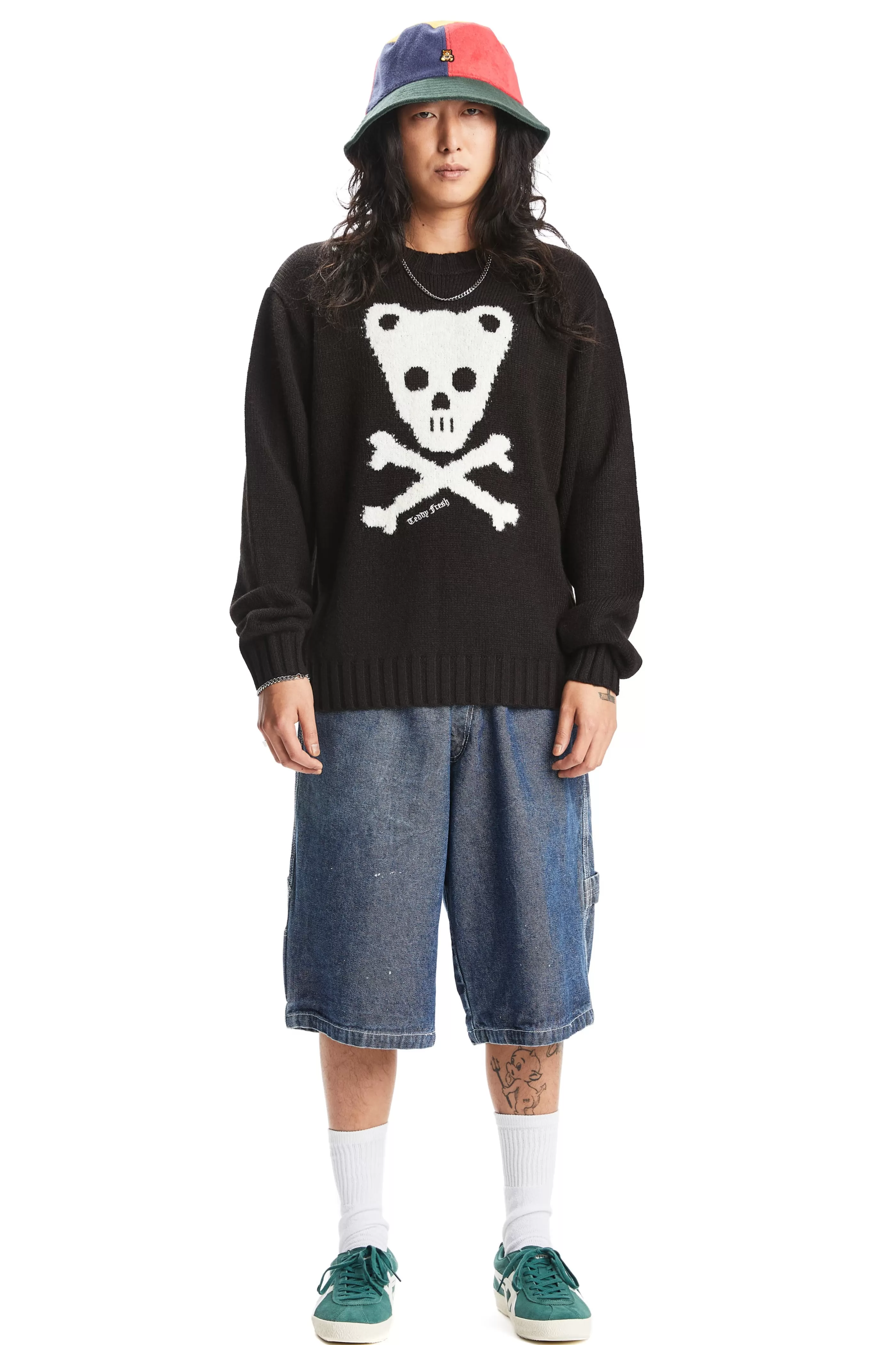 Teddy Fresh Teddy Skull And Crossbones Sweater Cheap