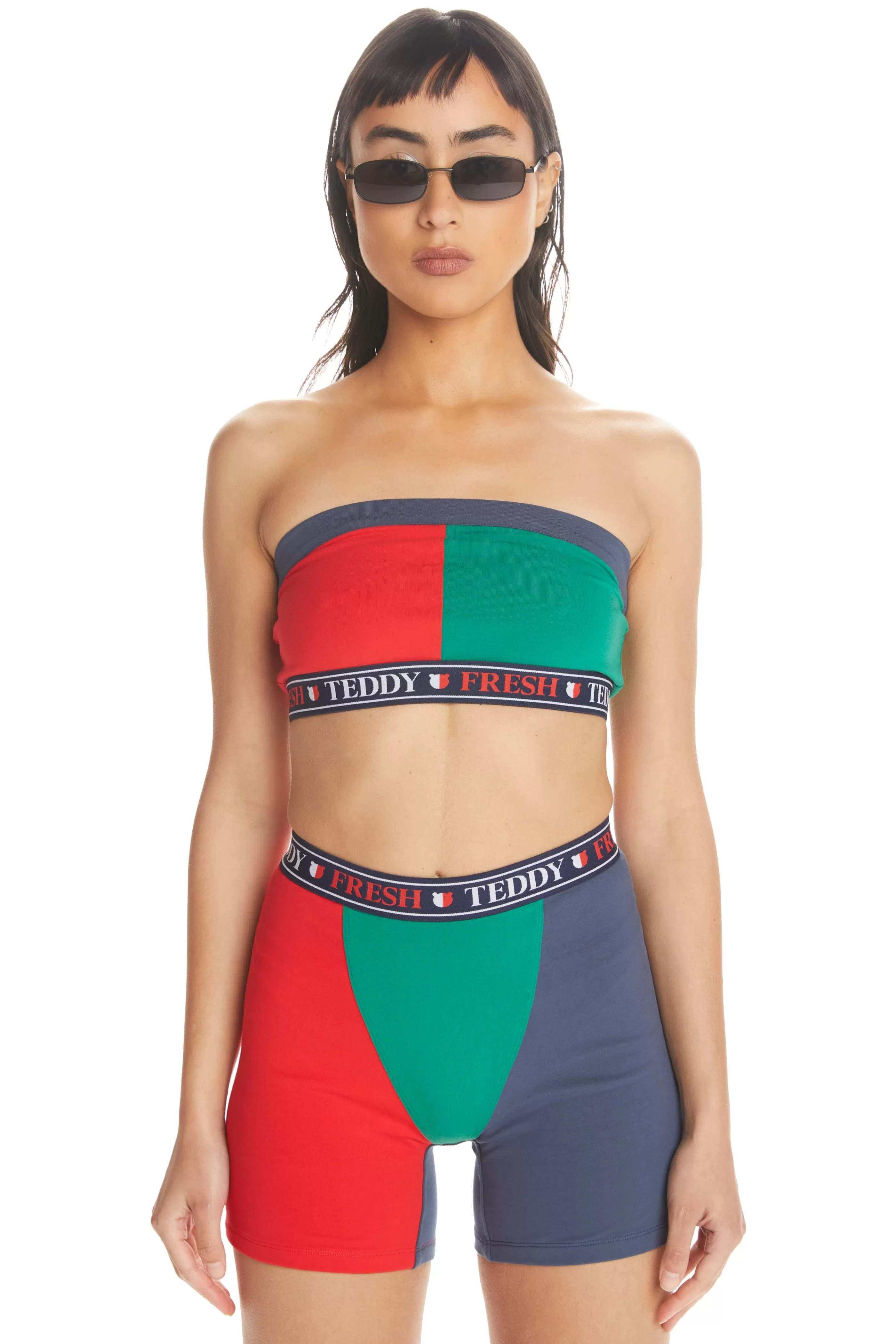 Teddy Fresh TF Tube Top Multi Hot