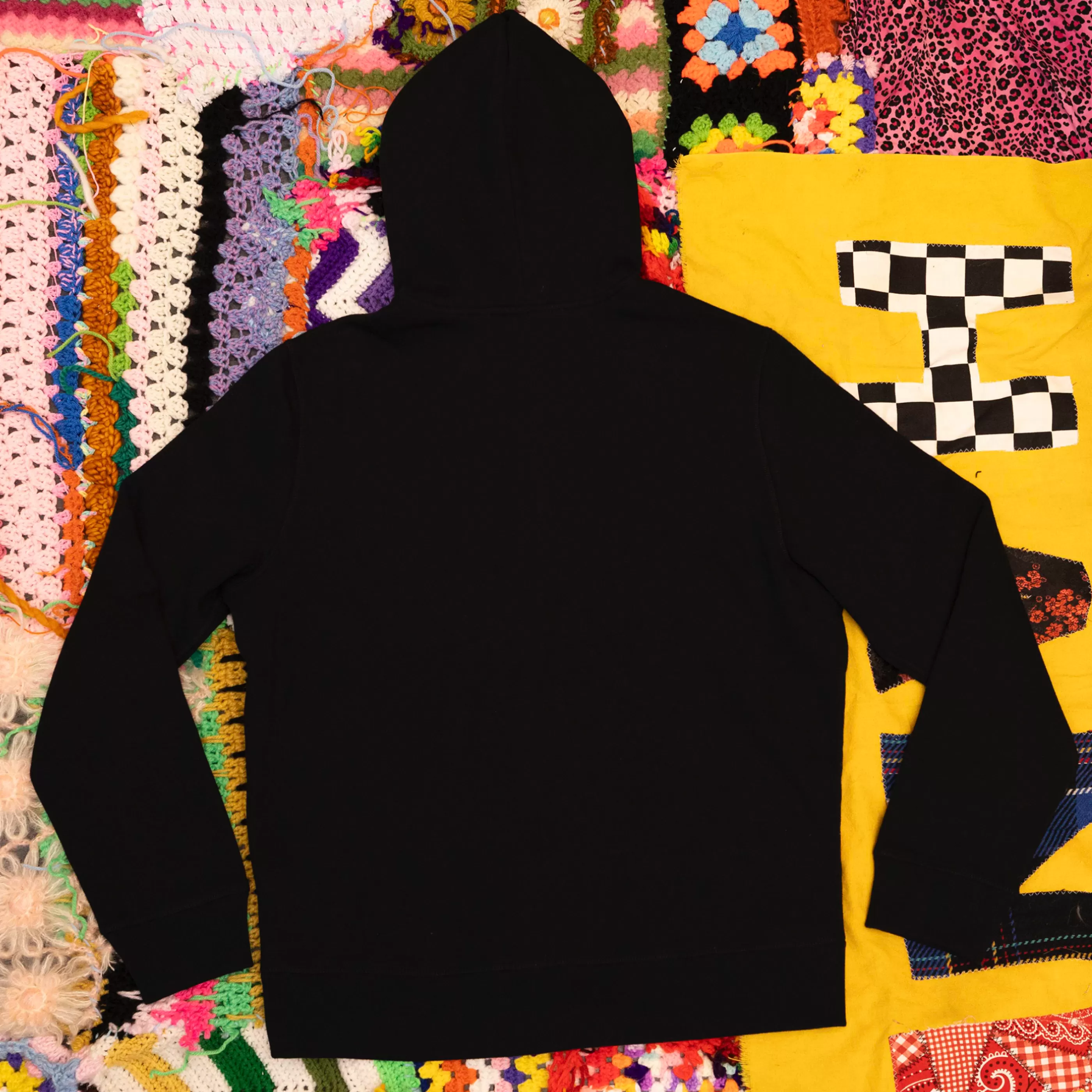 Teddy Fresh TF X Left Hand Hila Hoodie Black Cheap