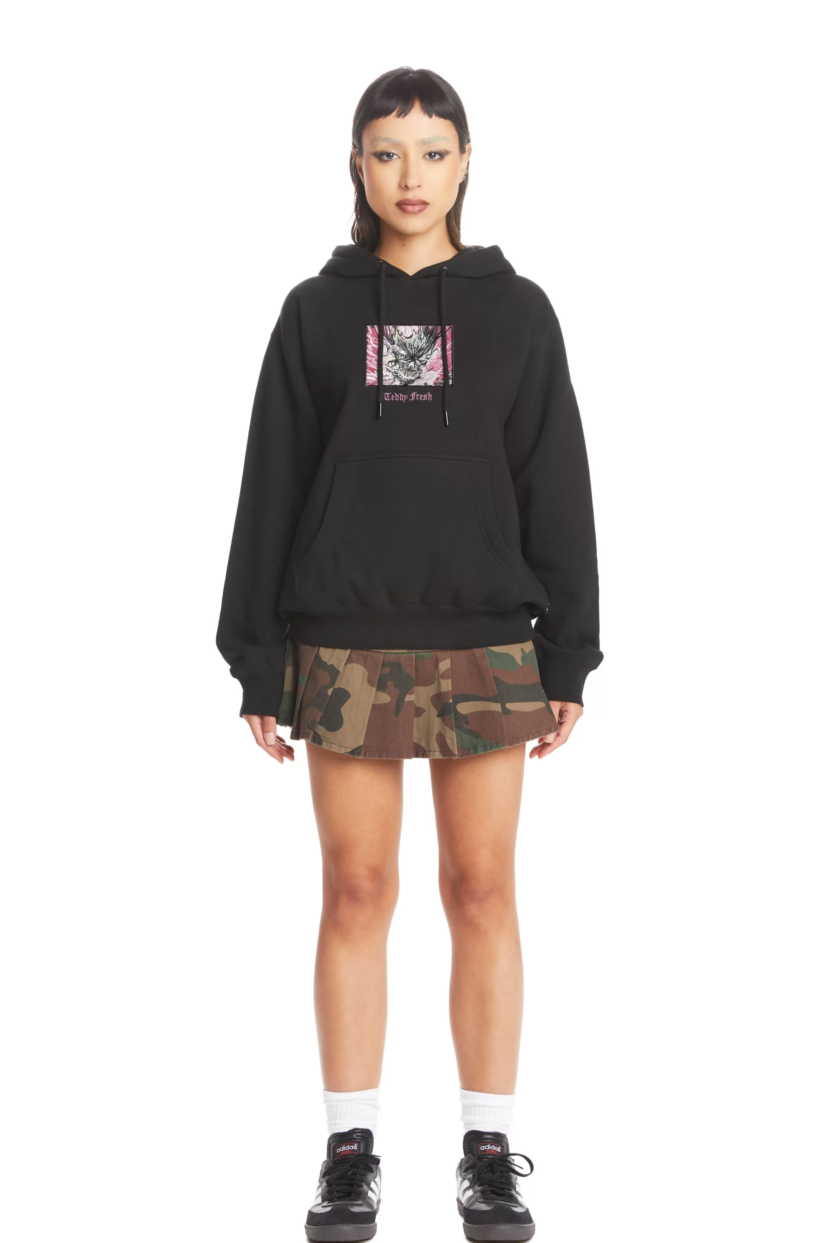 Teddy Fresh TF X Magic: The Gathering Blightning Hoodie Black Best