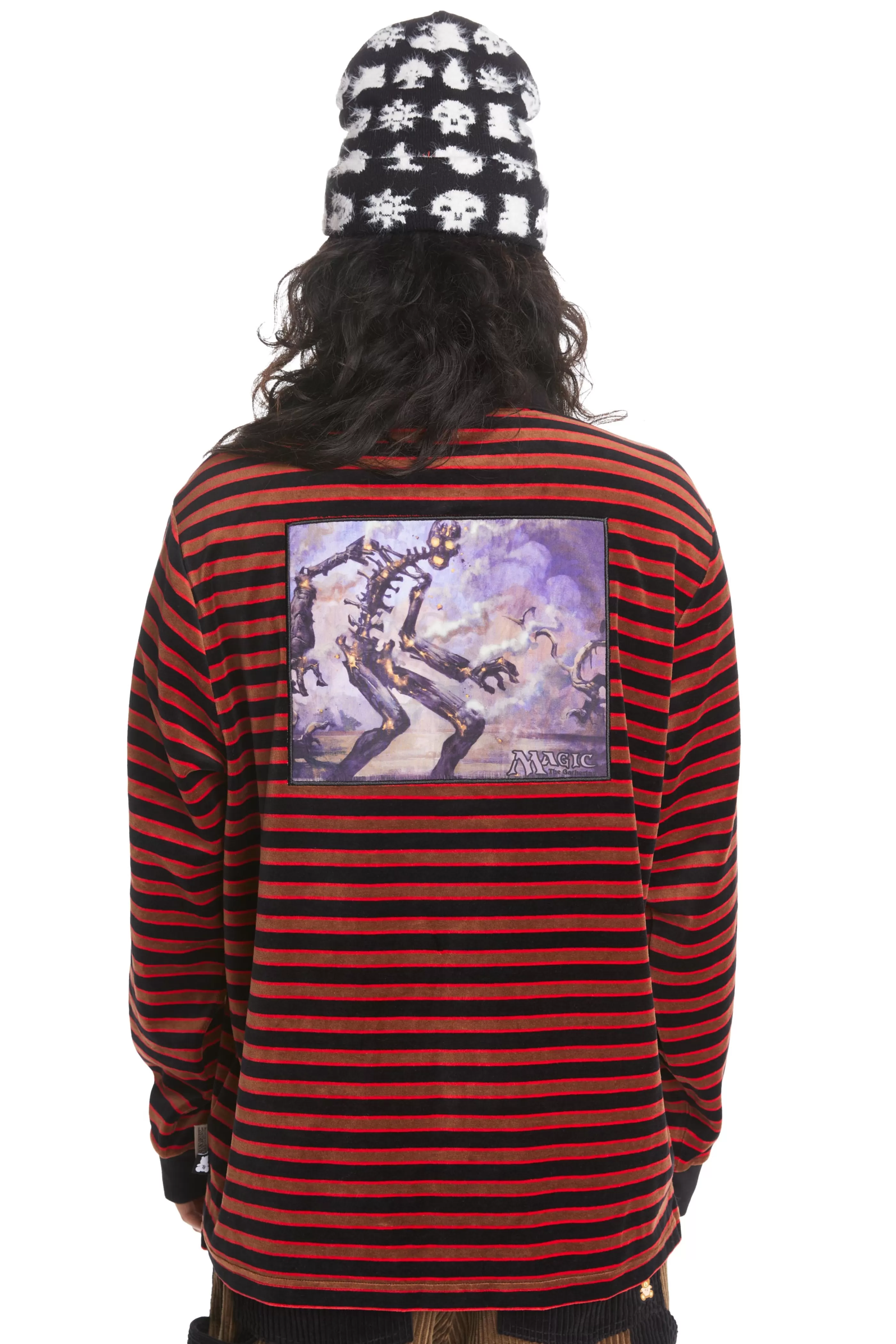 Teddy Fresh TF X Magic: The Gathering Cinderbones Velour Polo Multi Store