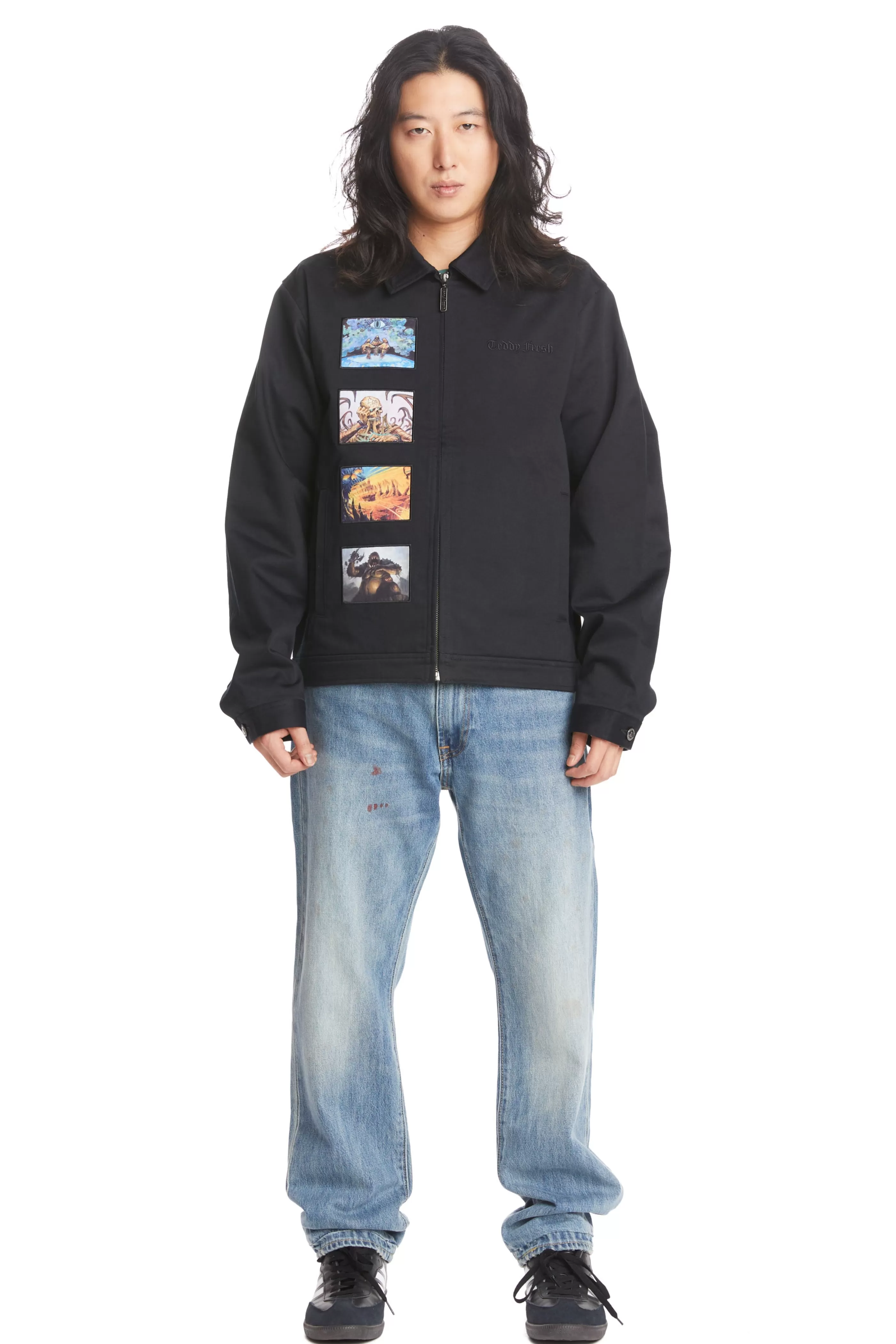 Teddy Fresh TF X Magic: The Gathering Patches Jacket Hot