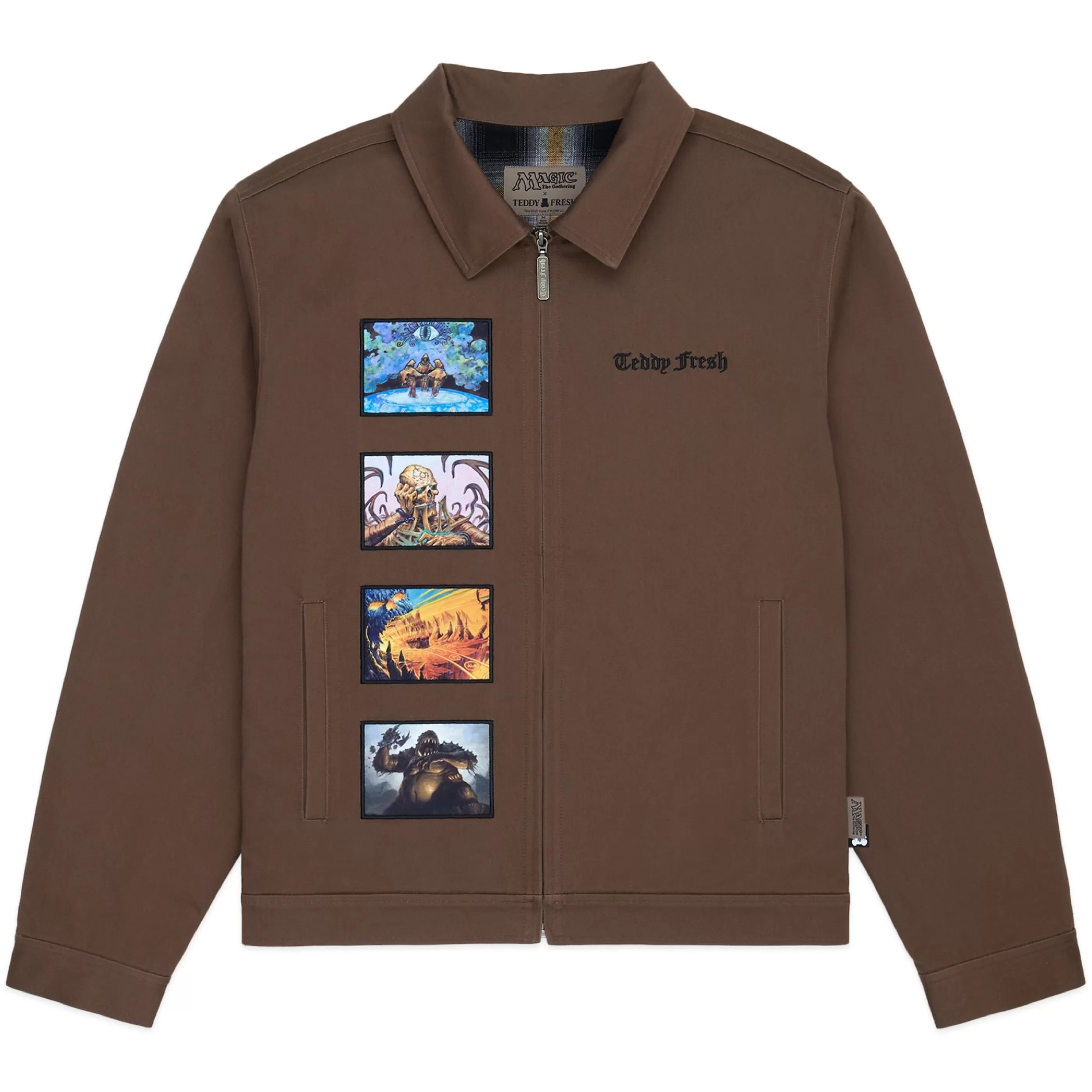 Teddy Fresh TF X Magic: The Gathering Patches Jacket Hot