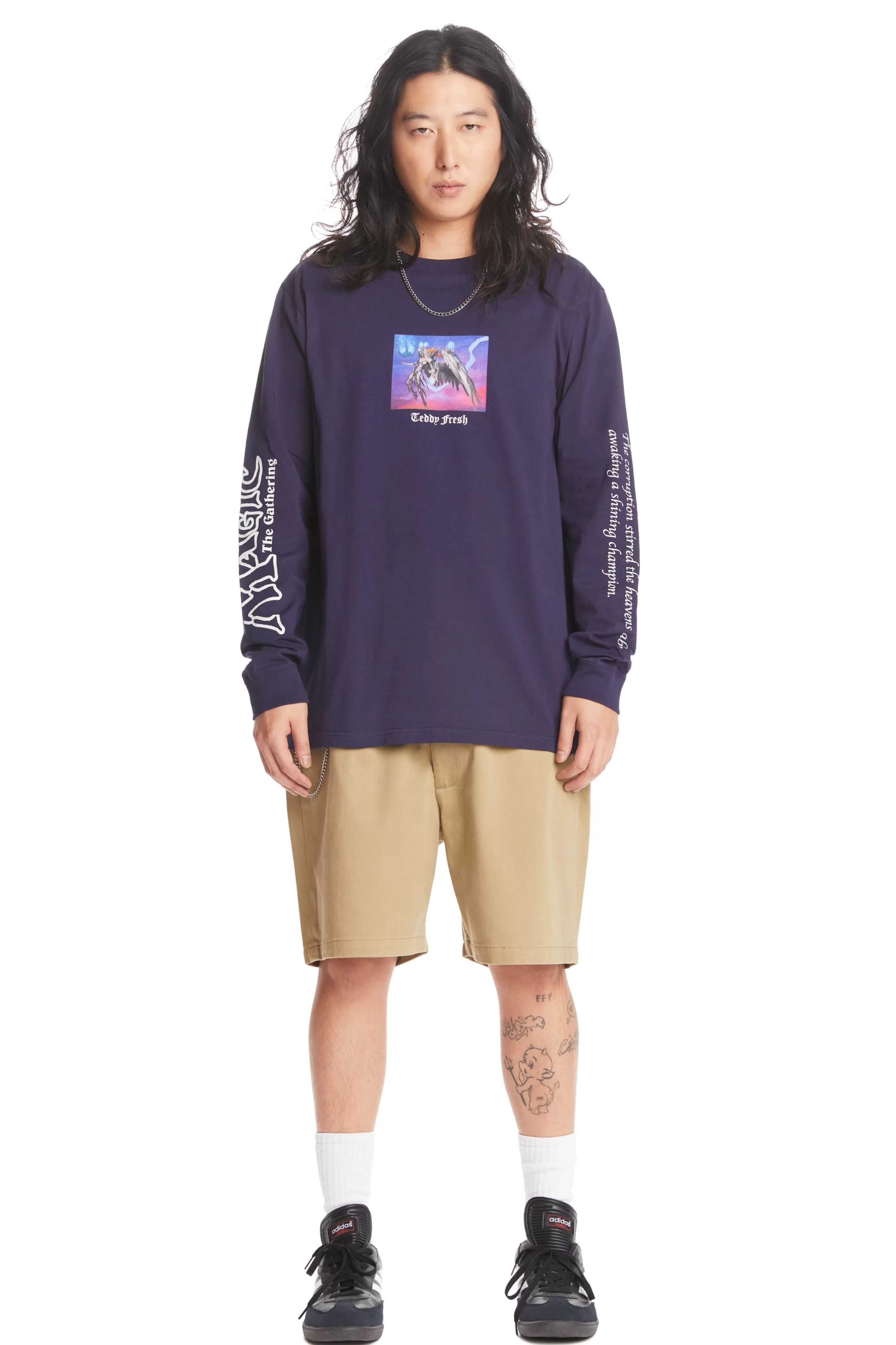 Teddy Fresh TF X Magic: The Gathering Victory's Herald Tee Navy Store