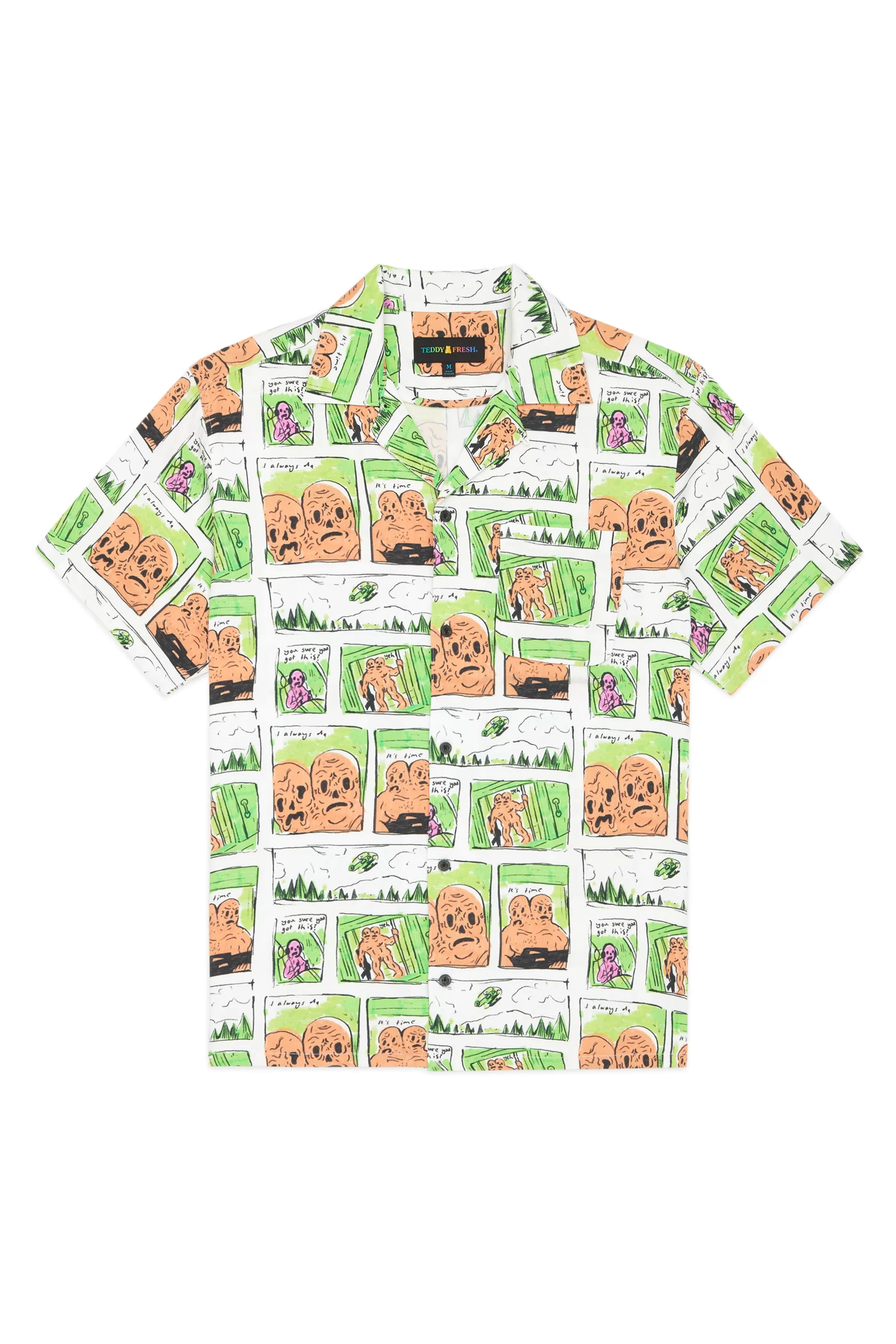 Teddy Fresh TF X Samuel Finch Shirt White Best