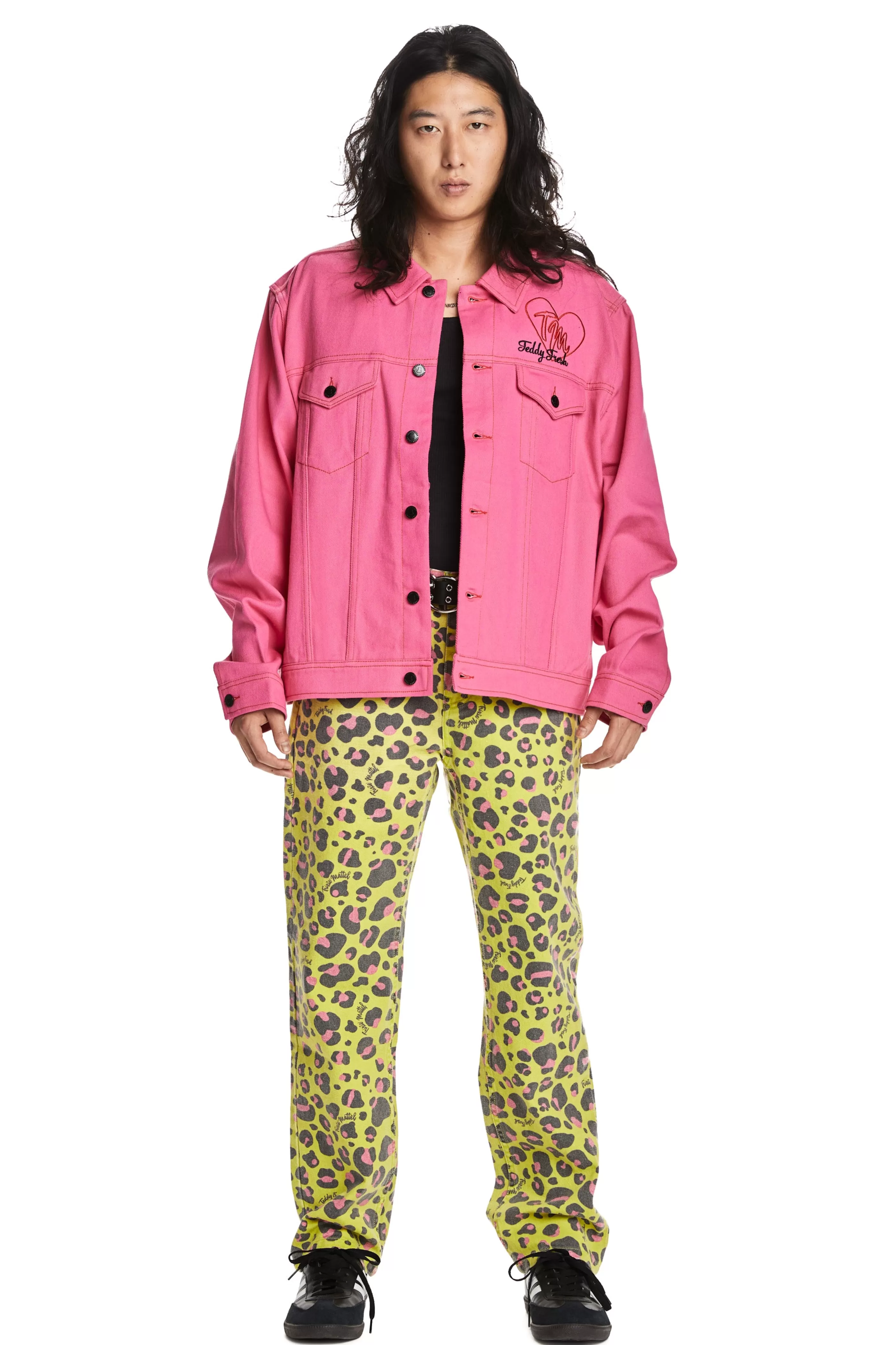 Teddy Fresh TF X Trixie Twill Jacket Pink Shop