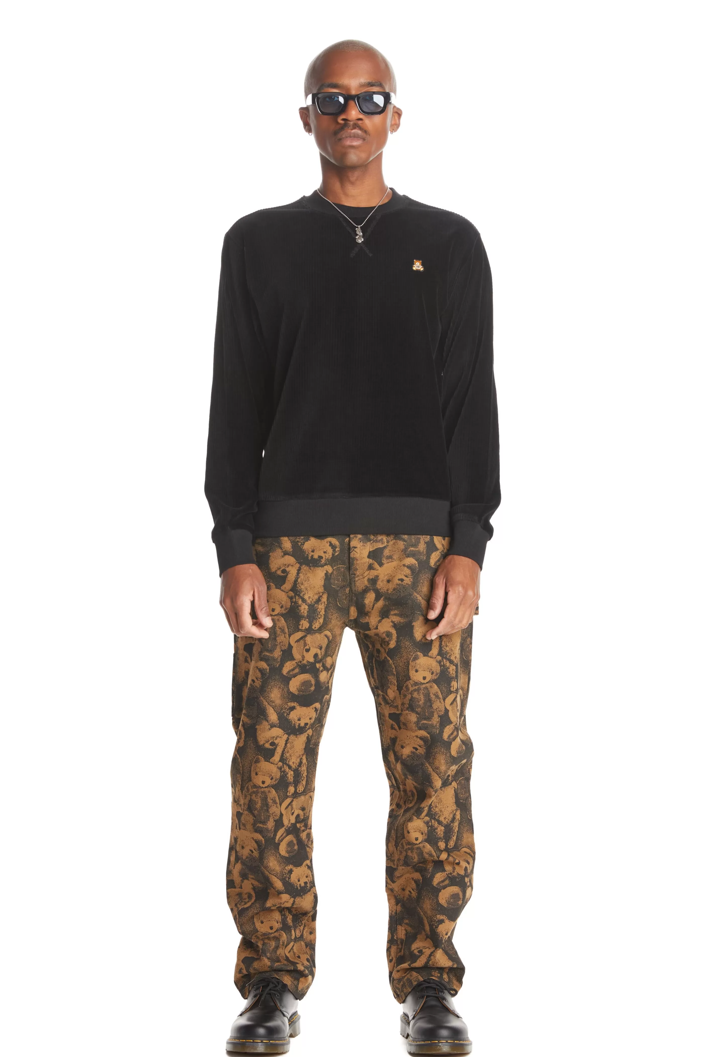 Teddy Fresh Velour Rib Crewneck Online