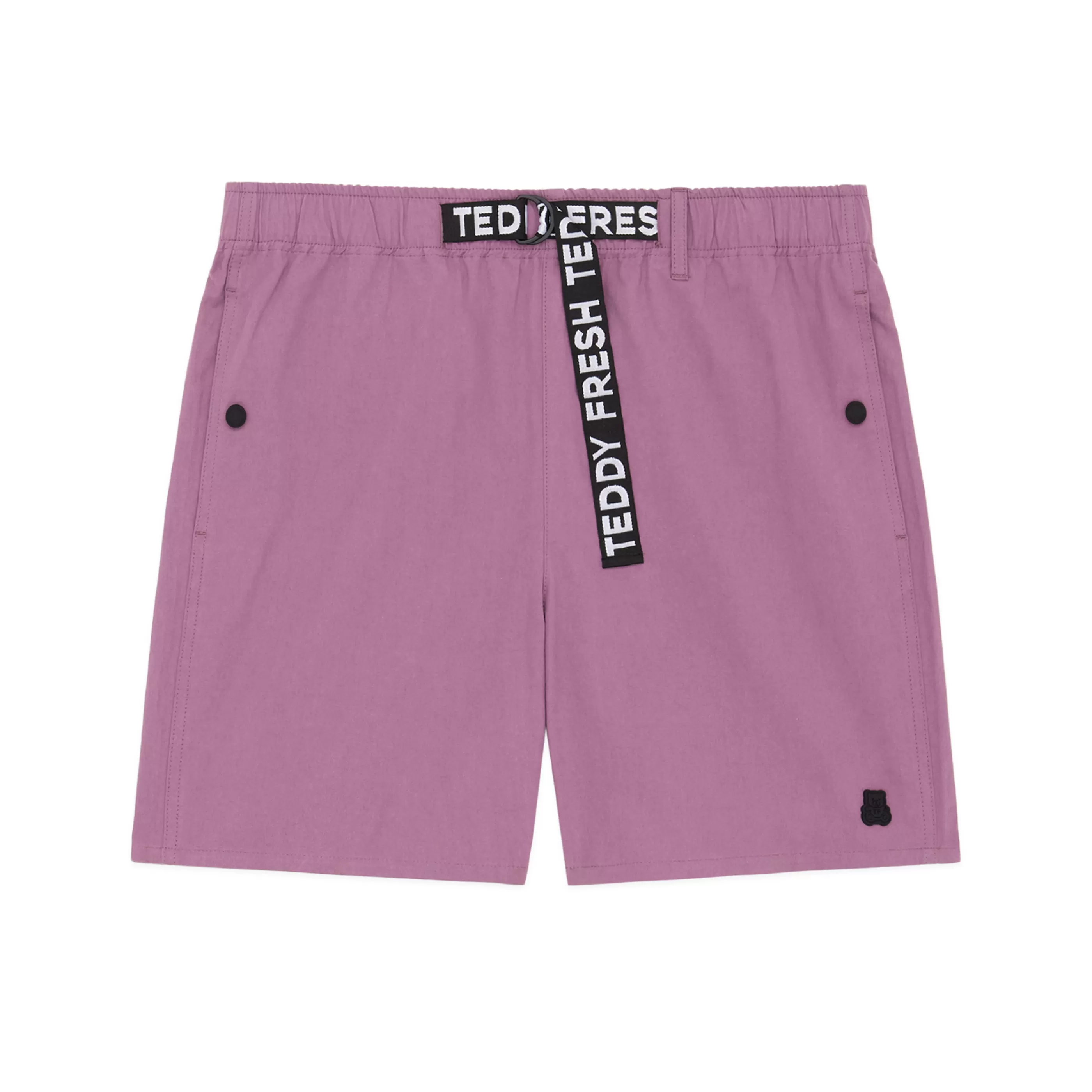 Teddy Fresh Webbing Belt Cotton Shorts Clearance