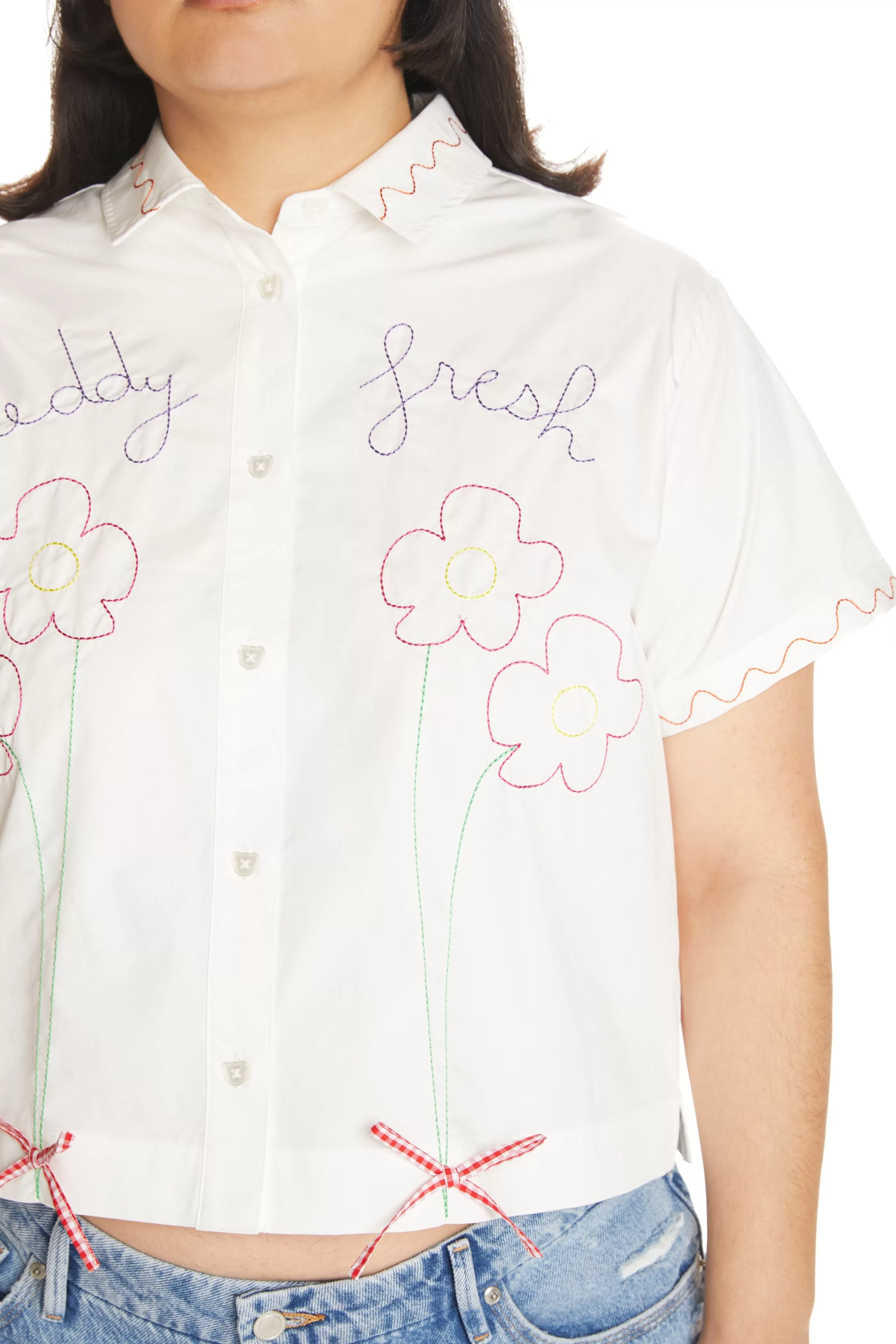 Teddy Fresh Women's Bouquet Shirt Store