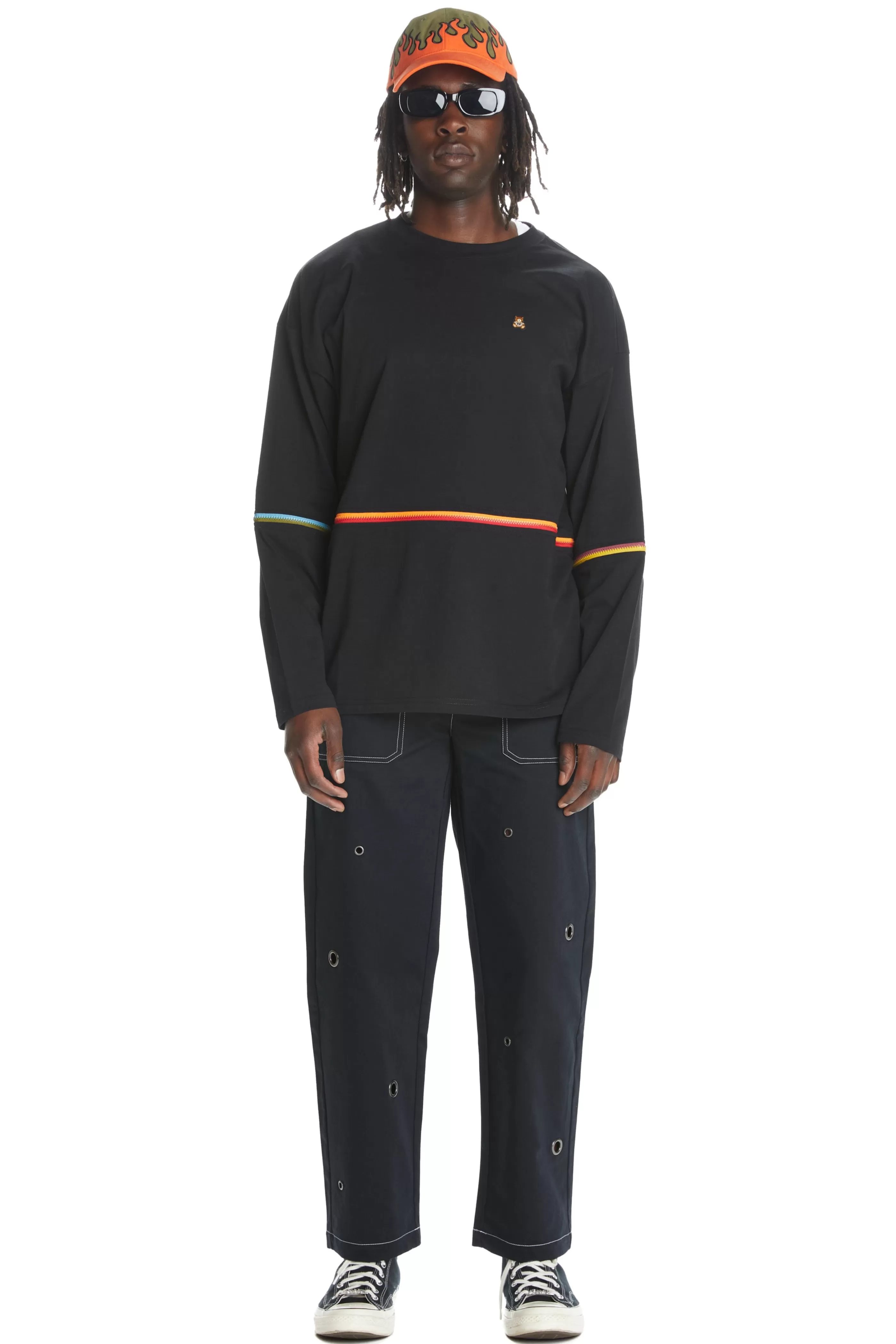 Teddy Fresh Zip Off Tee Black Shop